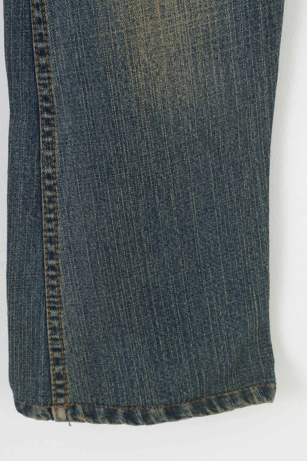 Diesel Men 26 Trousers Blue Jeans Cotton Washed Look Classic Vintage Pants