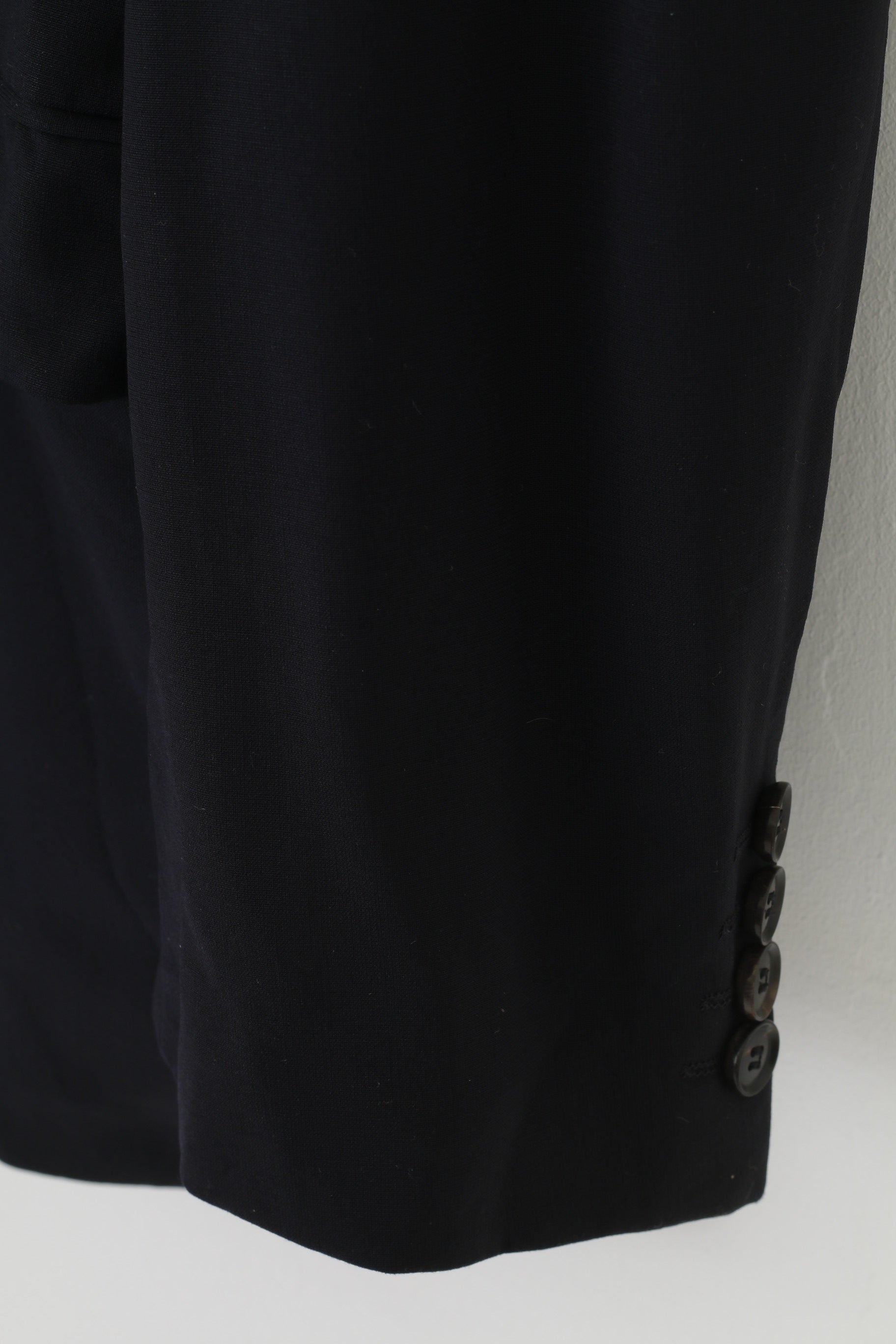 Hugo Boss Hommes 50 40 Blazer Marine Laine Élégant Simple Boutonnage Vintage Bertolucci Film Veste