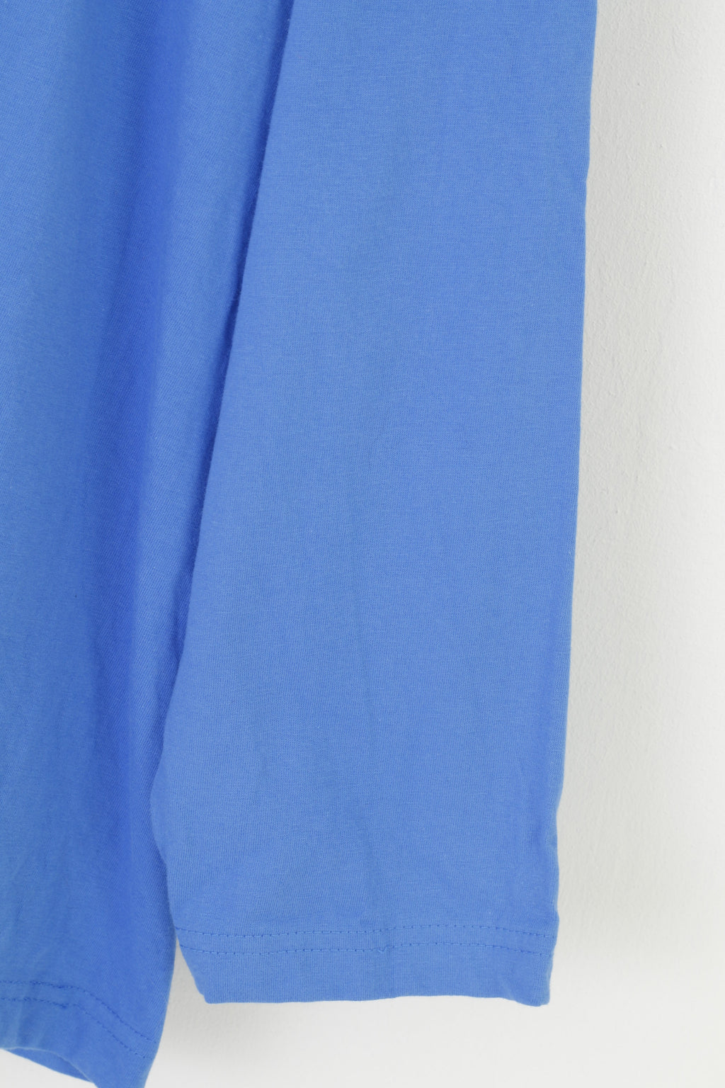 Maglietta sportiva Revolution da uomo L in cotone blu a maniche lunghe