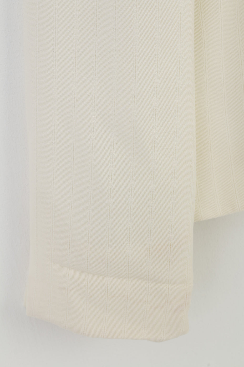 Katy Baker Woman 10 M Jacket White Bottoms Collar Striped Vintage Top