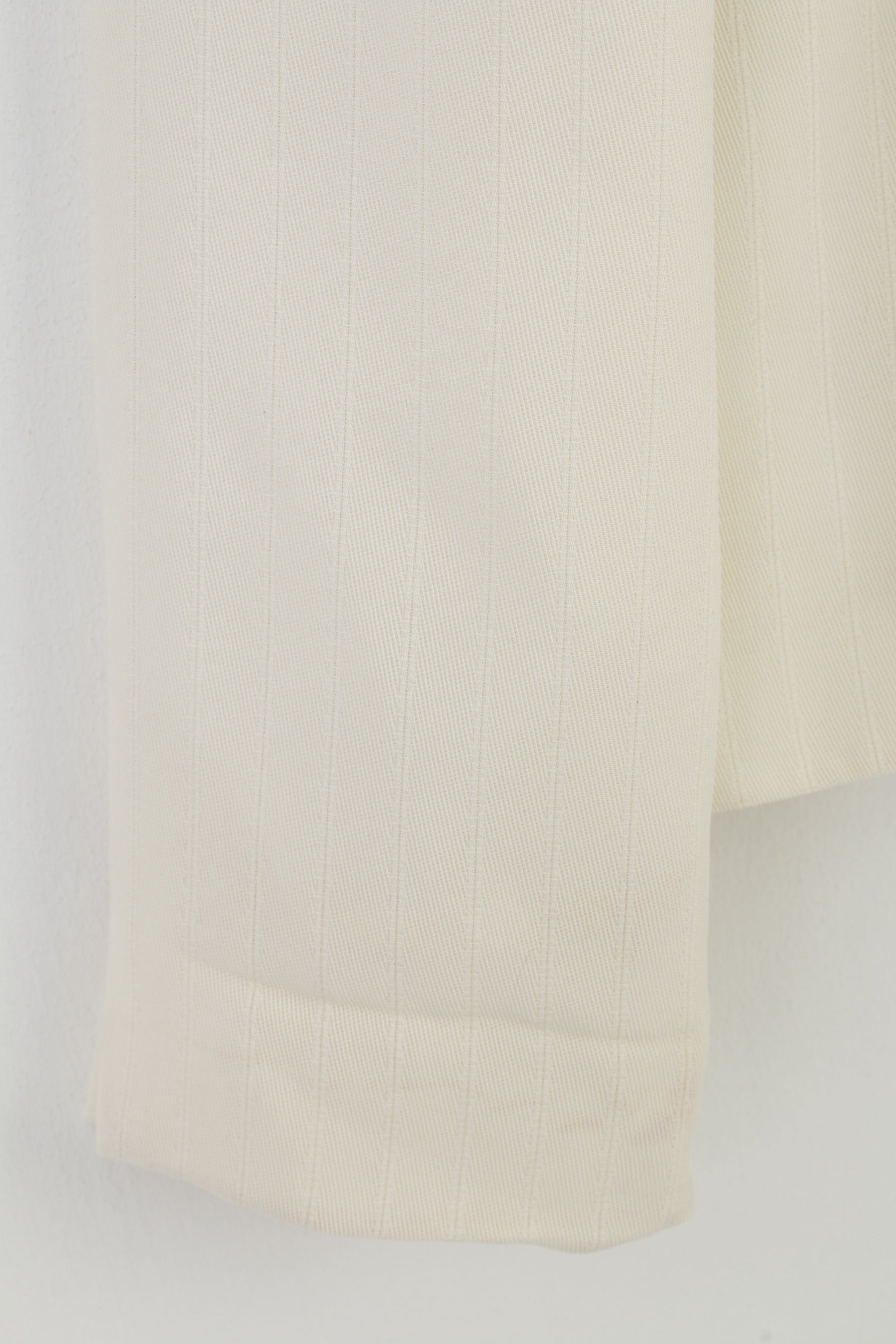 Katy Baker Woman 10 M Jacket White Bottoms Collar Striped Vintage Top