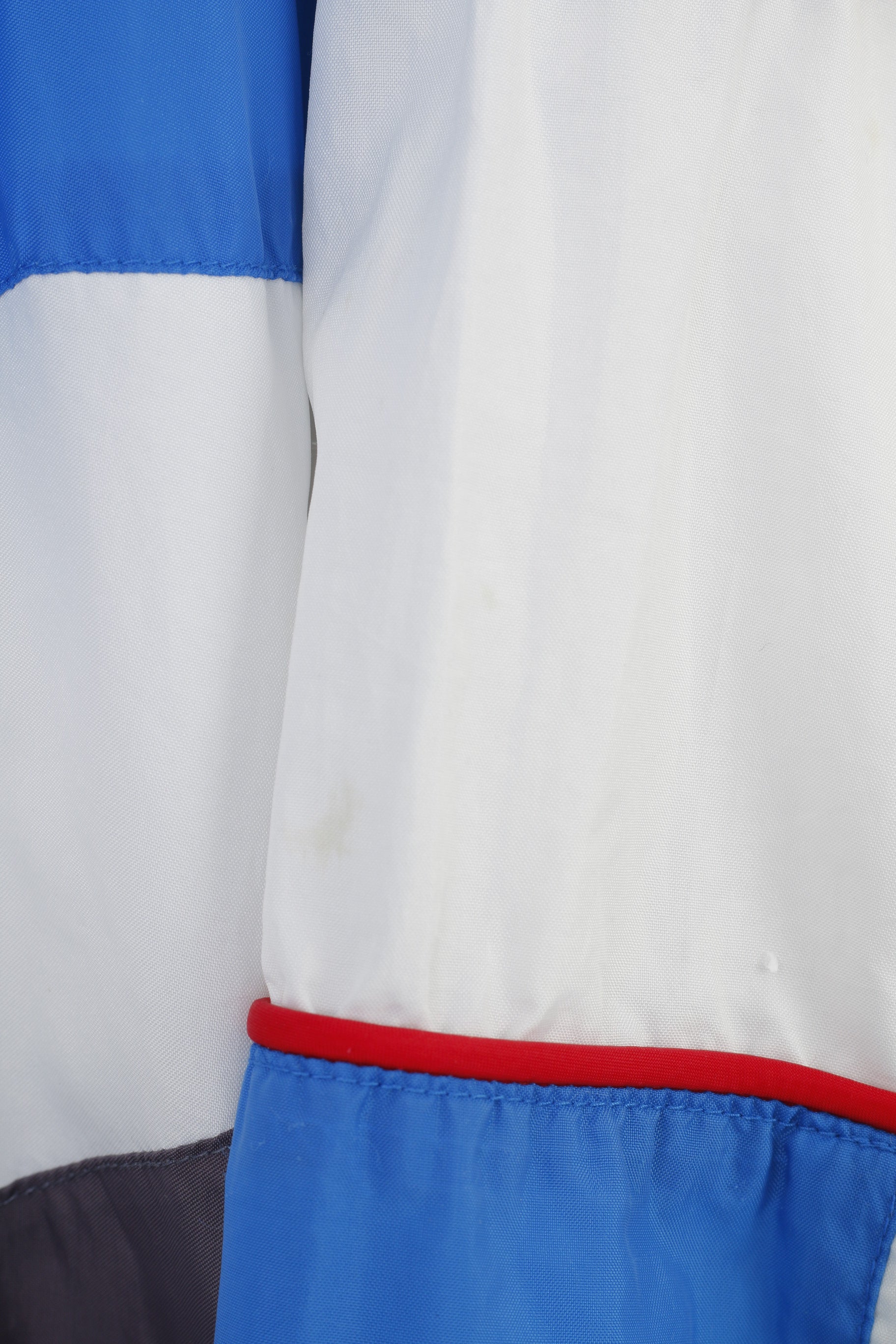 Nike Giacca da uomo XXL Blu Vintage anni '90 con cerniera intera Sportswear Oldschool Bomber Top