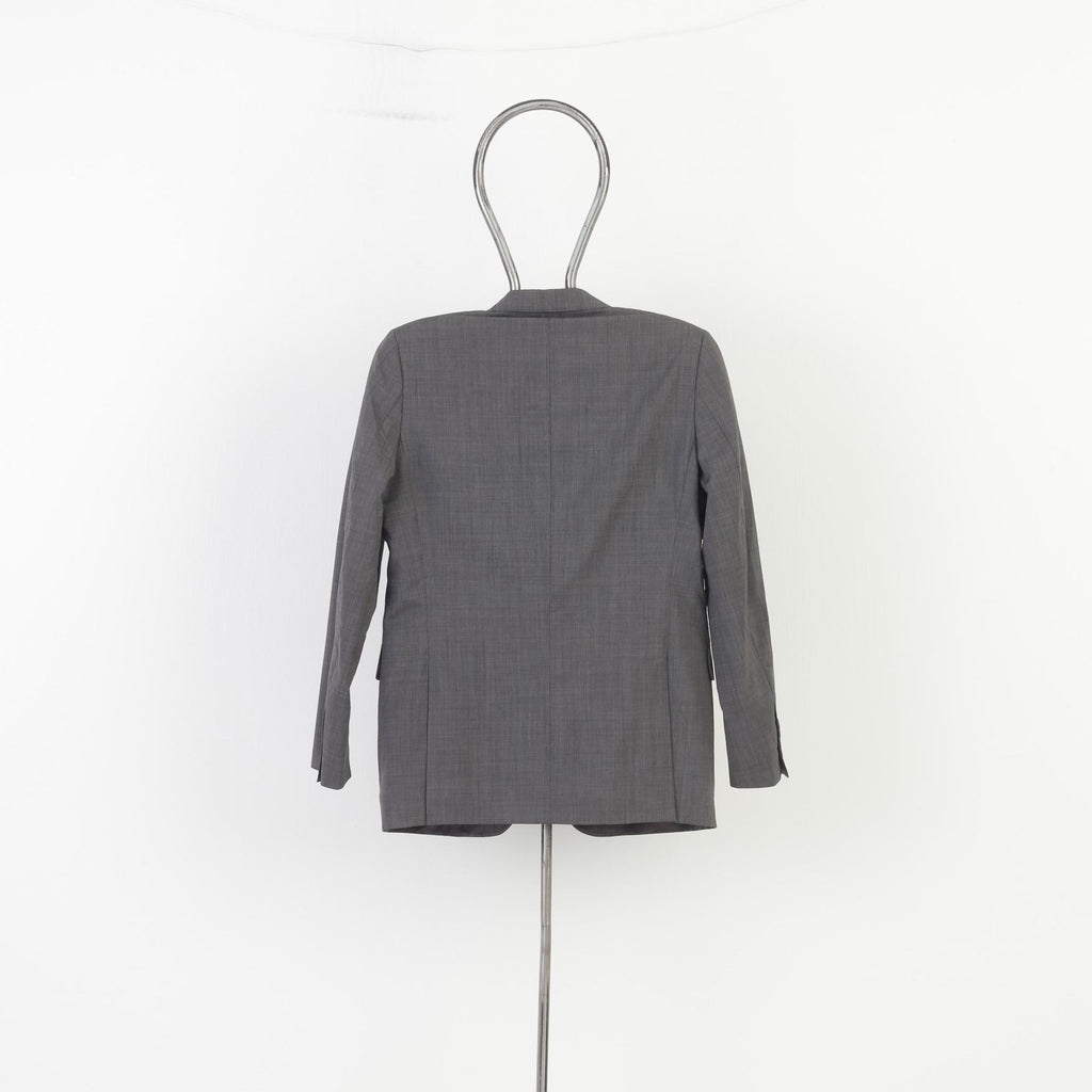 Jaeger Uomo 40 Giacca in lana con petto color carbone Mayfair Fondo elegante con spalline