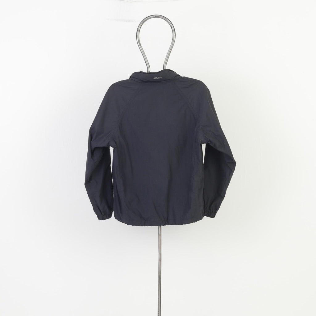 Gant Men M Jacket Nylon Navy Full Zipper Retractable Hood Since 1949 Made in Portugal  Top