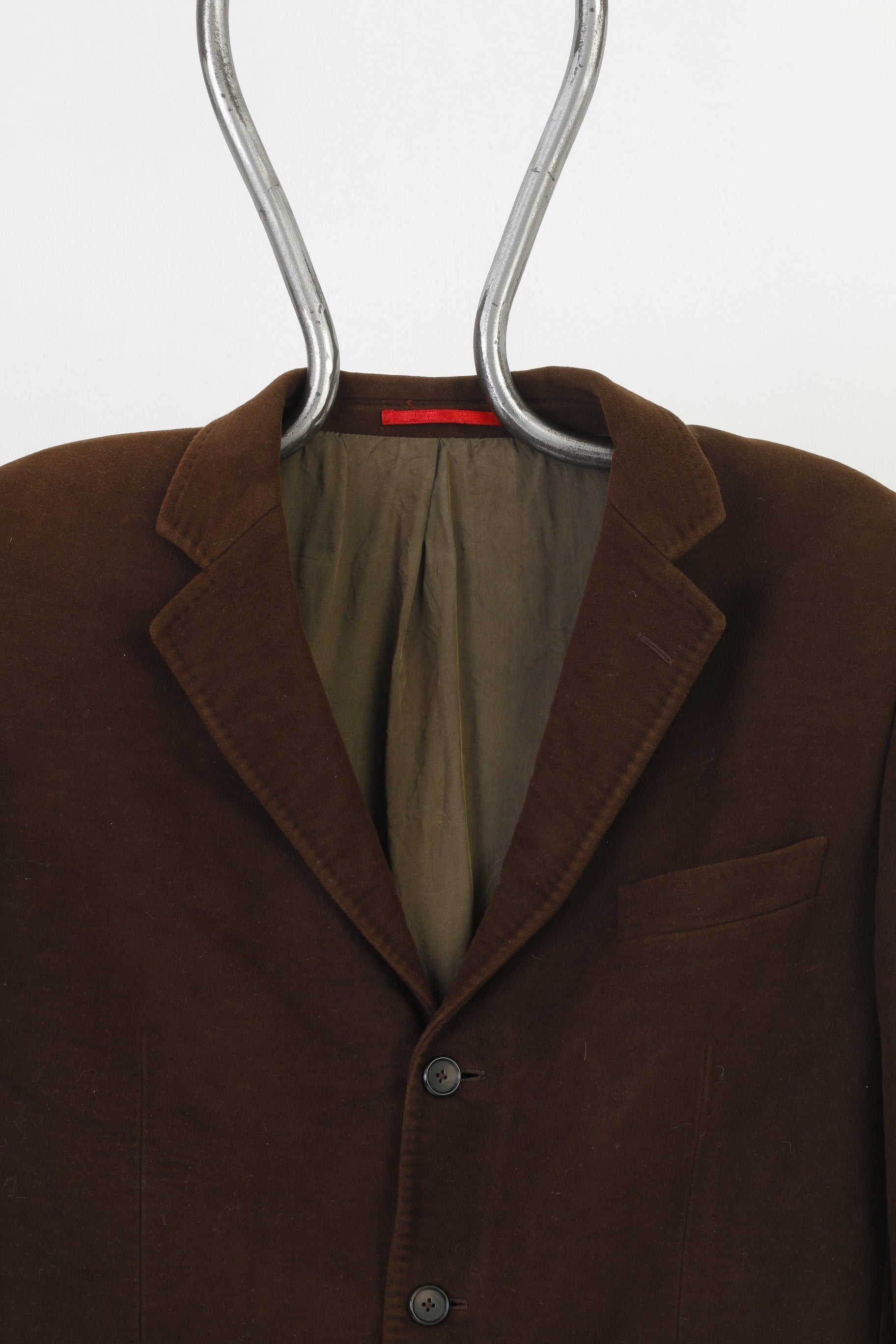 Gant Men 98 40 Blazer Brown Cotton Bottoms Breasted Elegant Made in Portugal Jacket