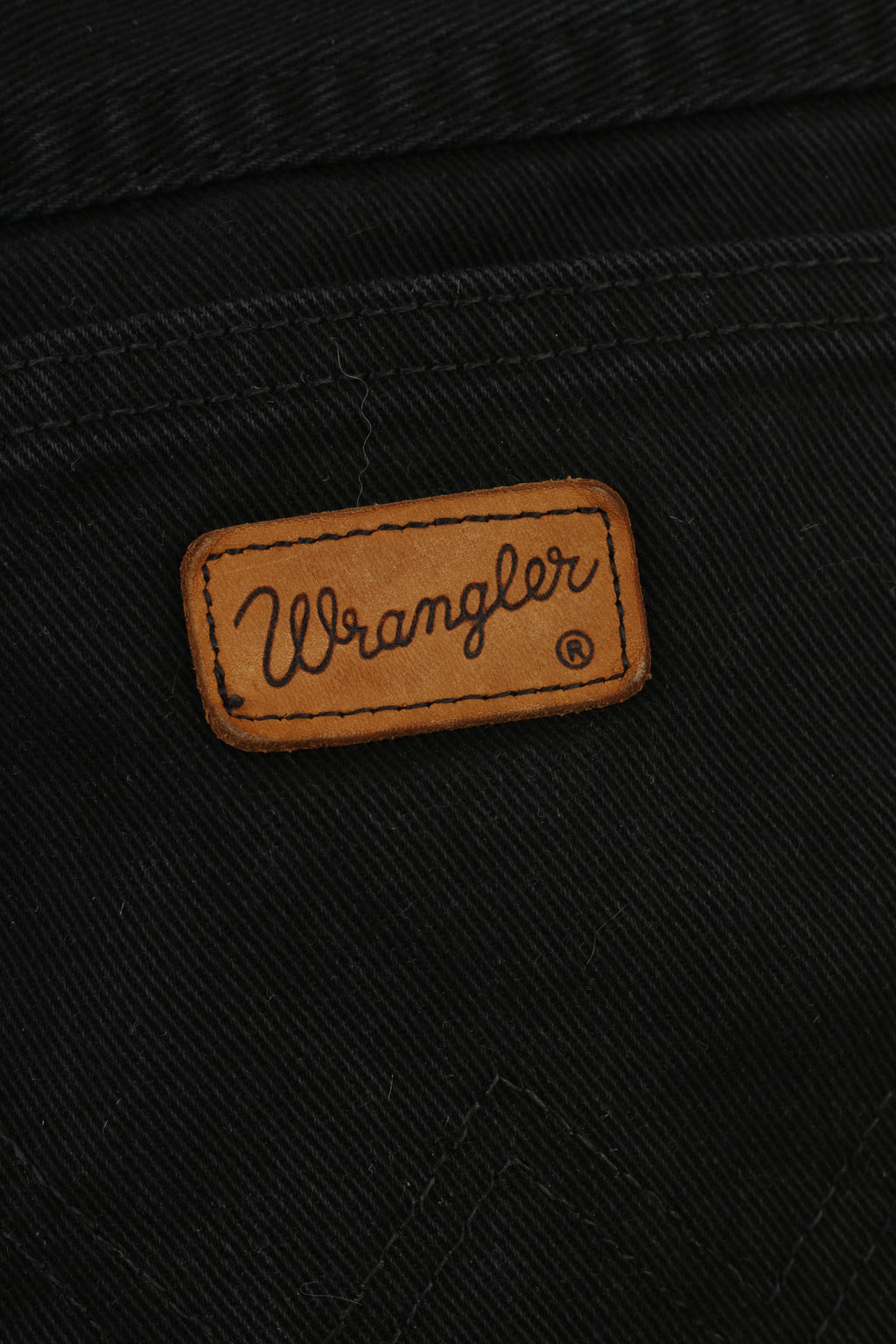 Wrangler Men 35 Trousers Jeans Black Vintage Classic Western Pants