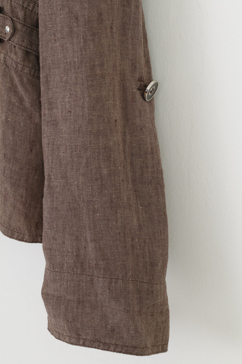 Canda Woman  M Jacket Brown Bottoms Breasted Premium C&A Vintage Top