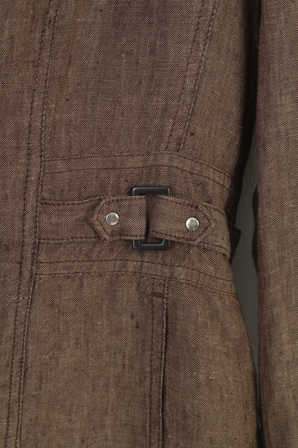 Canda Woman  M Jacket Brown Bottoms Breasted Premium C&A Vintage Top