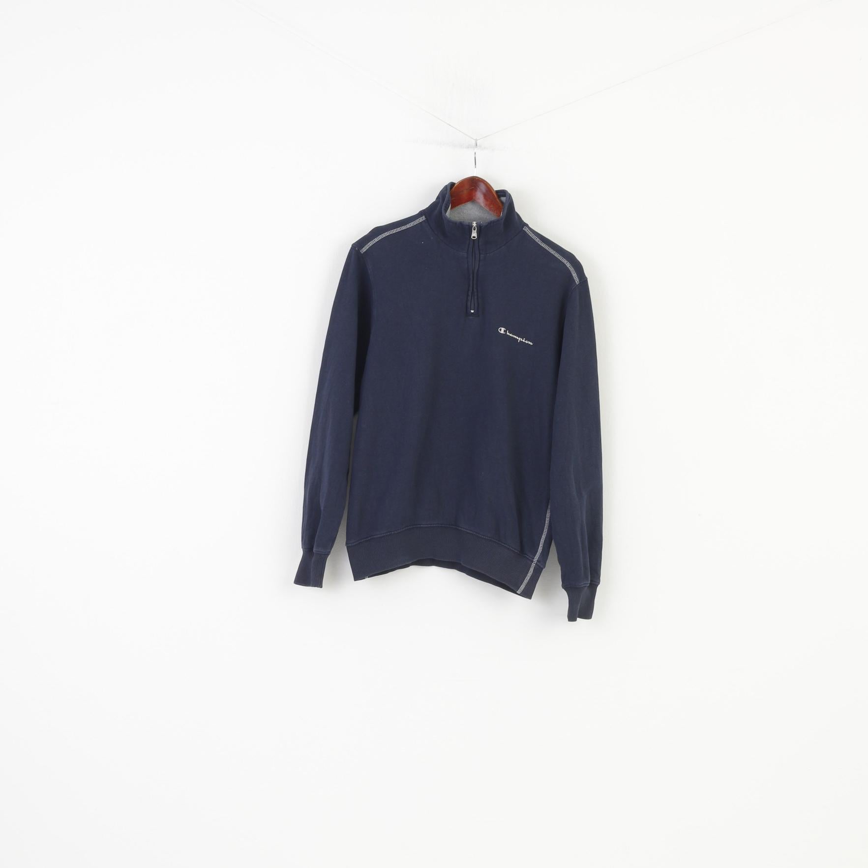 Champion sweater v neck zip best sale