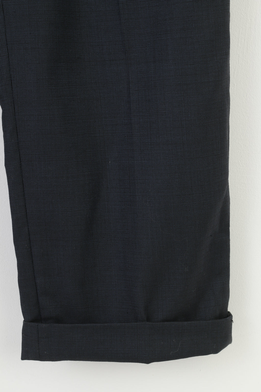 Jaeger Men 50 Trousers Navy Reda Vintage Elegant Wool Navy Suit Pants