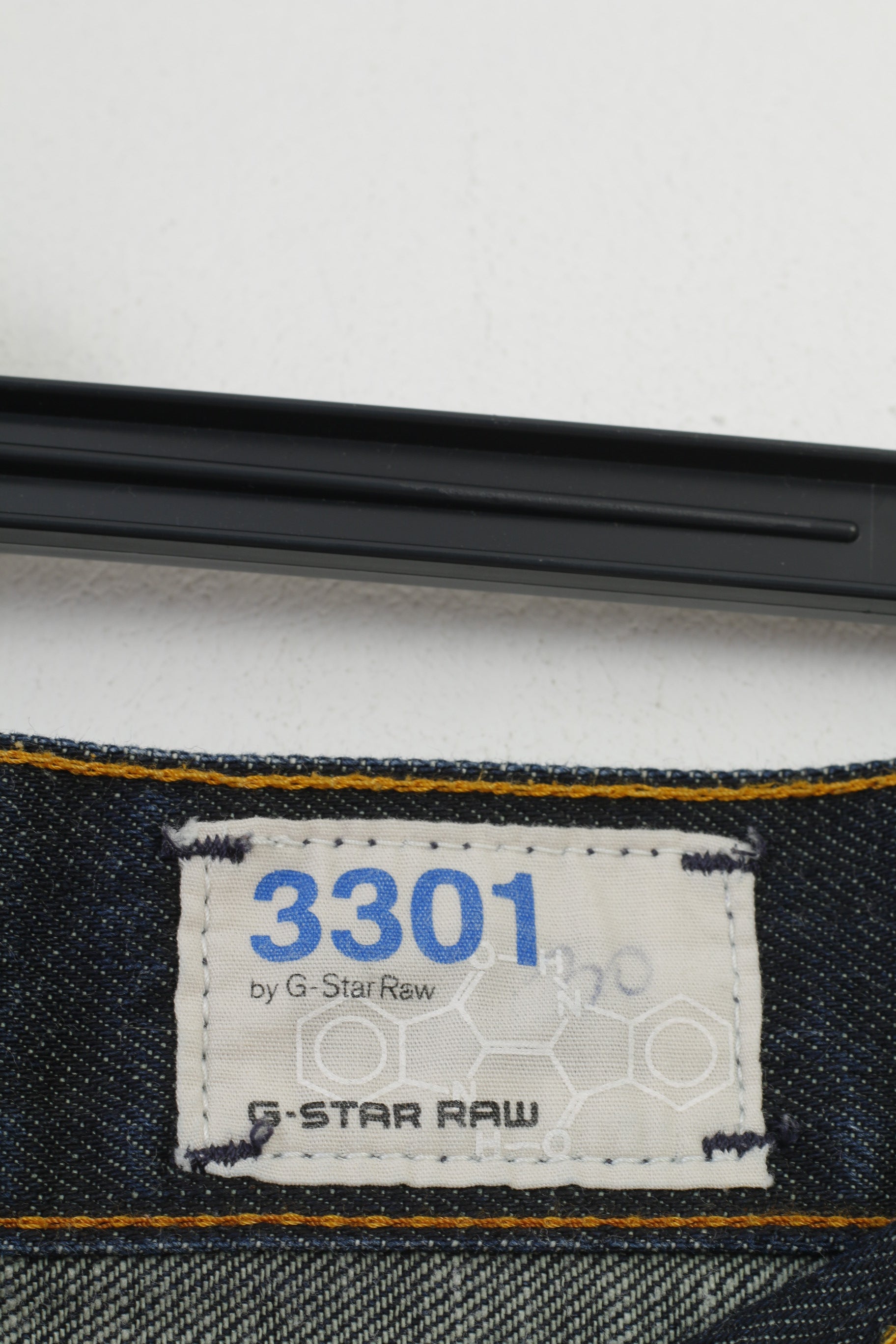 G-Star Raw Men 30 Trousers Jeans Navy Cotton Classic Bottoms Pants