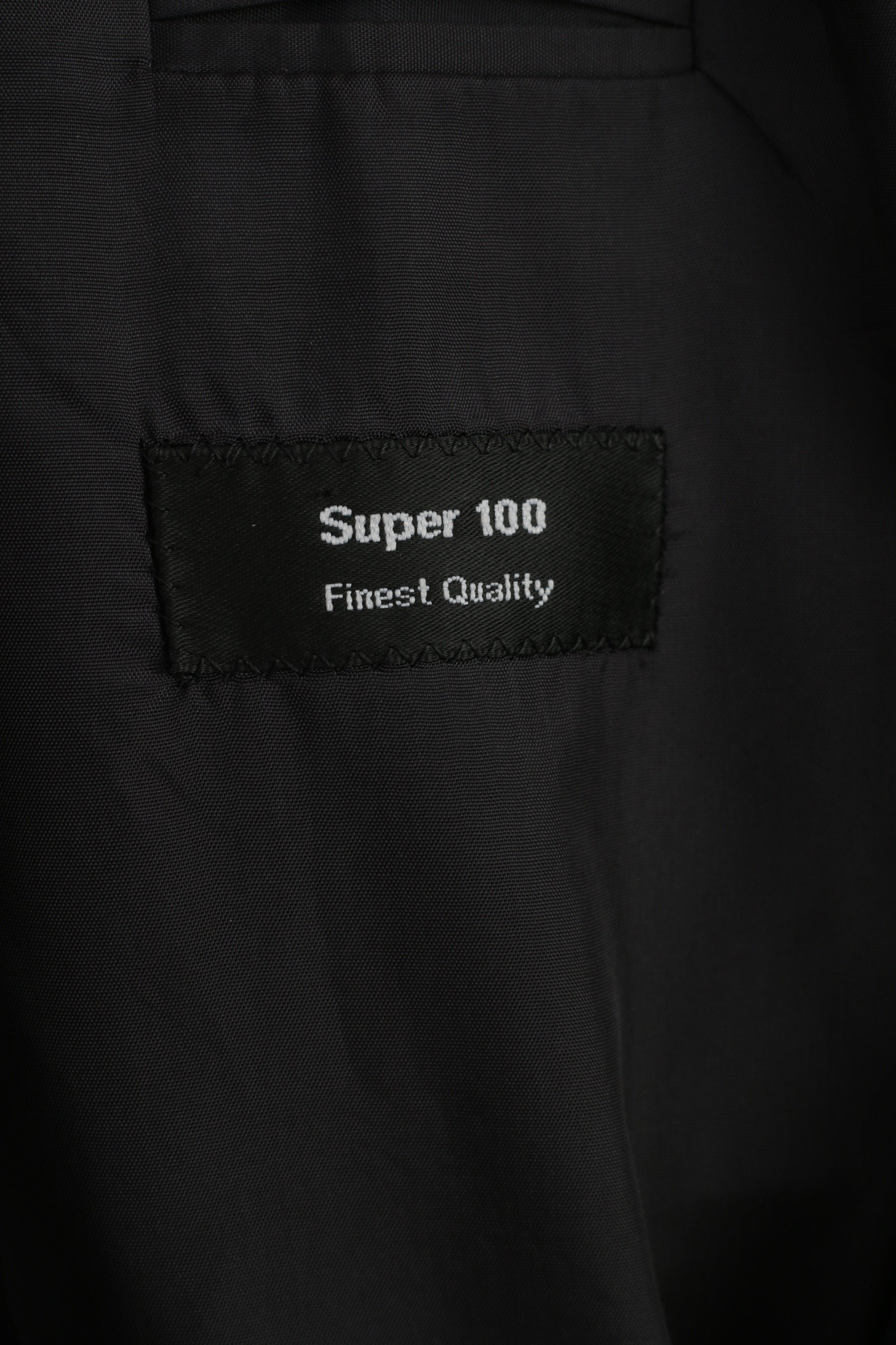 Hugo Boss Hommes 58 Blazer Marine Élégant Super 100 Laine Bas Veste