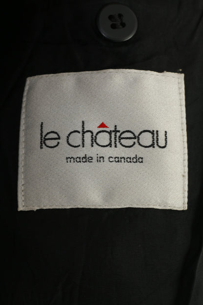 Le Chateau Woman 2 S Jacket Bottoms Made in Canada Épaulettes vintage Top