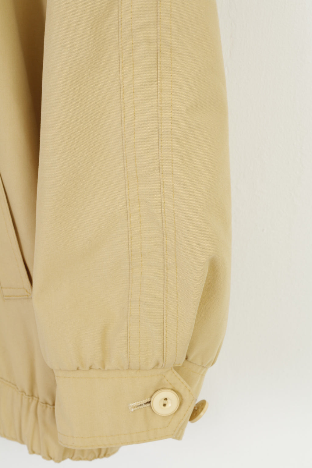 Dannimac Woman M Jacket Bottoms Cream Classic Collar Vintage Top