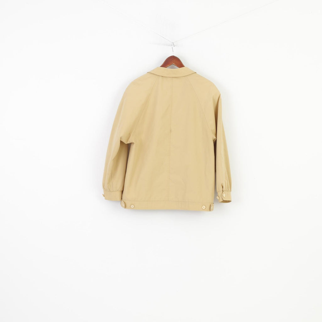 Dannimac Woman M Jacket Bottoms Cream Classic Collar Vintage Top