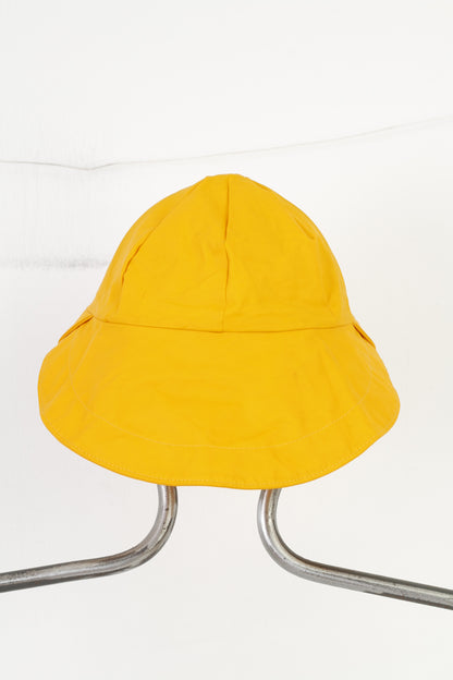 66 North Islande Ensemble imperméable 2XL pour homme avec chapeau, capuche jaune, fermeture éclair complète, poches en polyamide, haut imperméable vintage