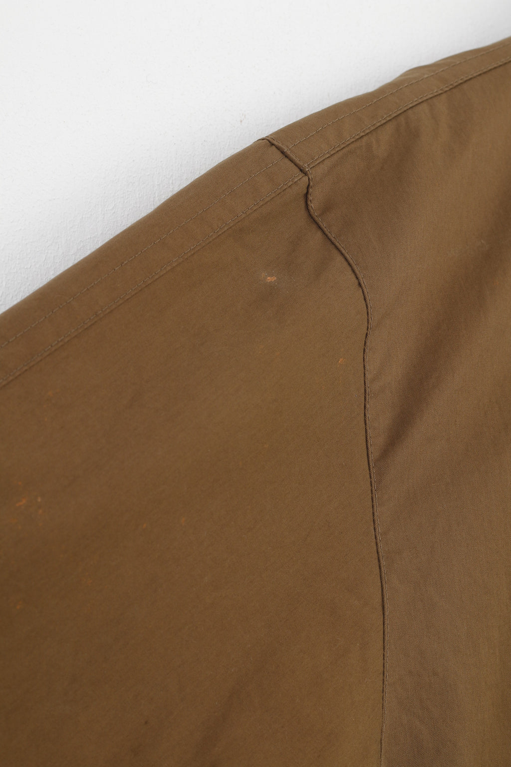 Veste de sport décontractée pour femme, 38, marron, fermeture éclair complète, bas, col rembourré, haut Vintage