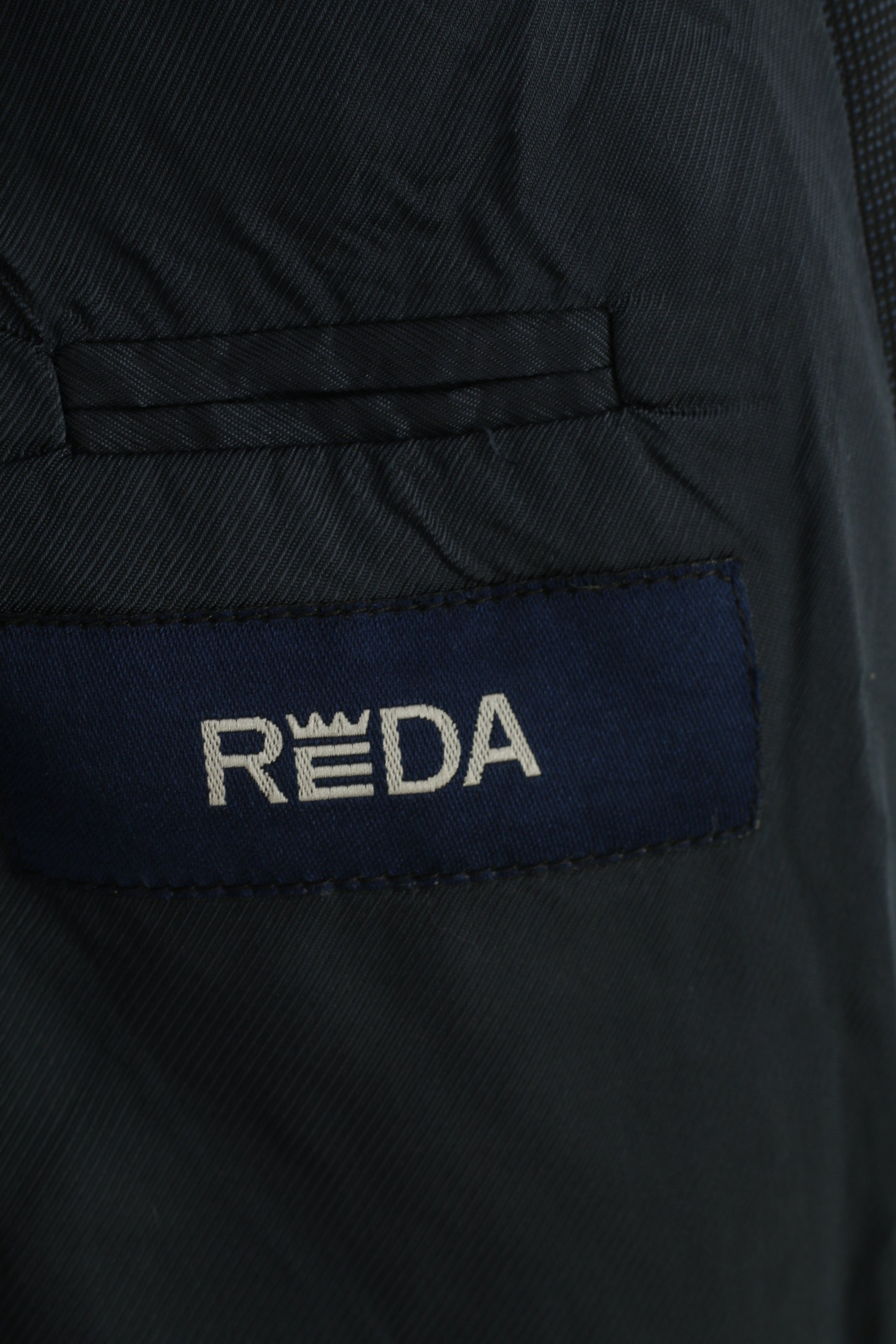 Jaeger Men 50 40 Blazer Navy Elegant Classic Breasted Bottoms Wool Vintage Jacket