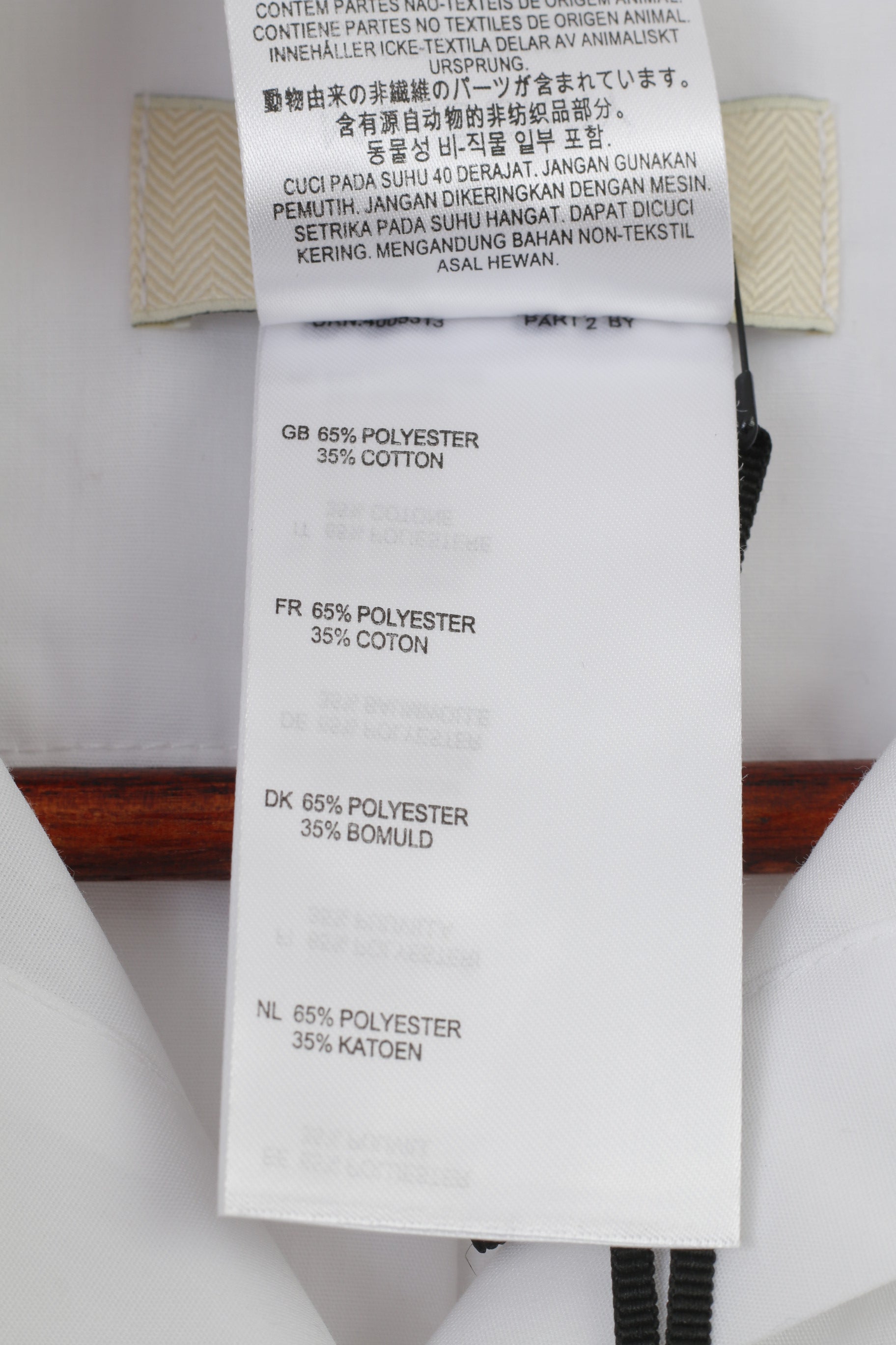 NOUVEAU Mulberry Femme 12 L Chemise Décontractée Blanc Manches Longues Col Élégant Haut