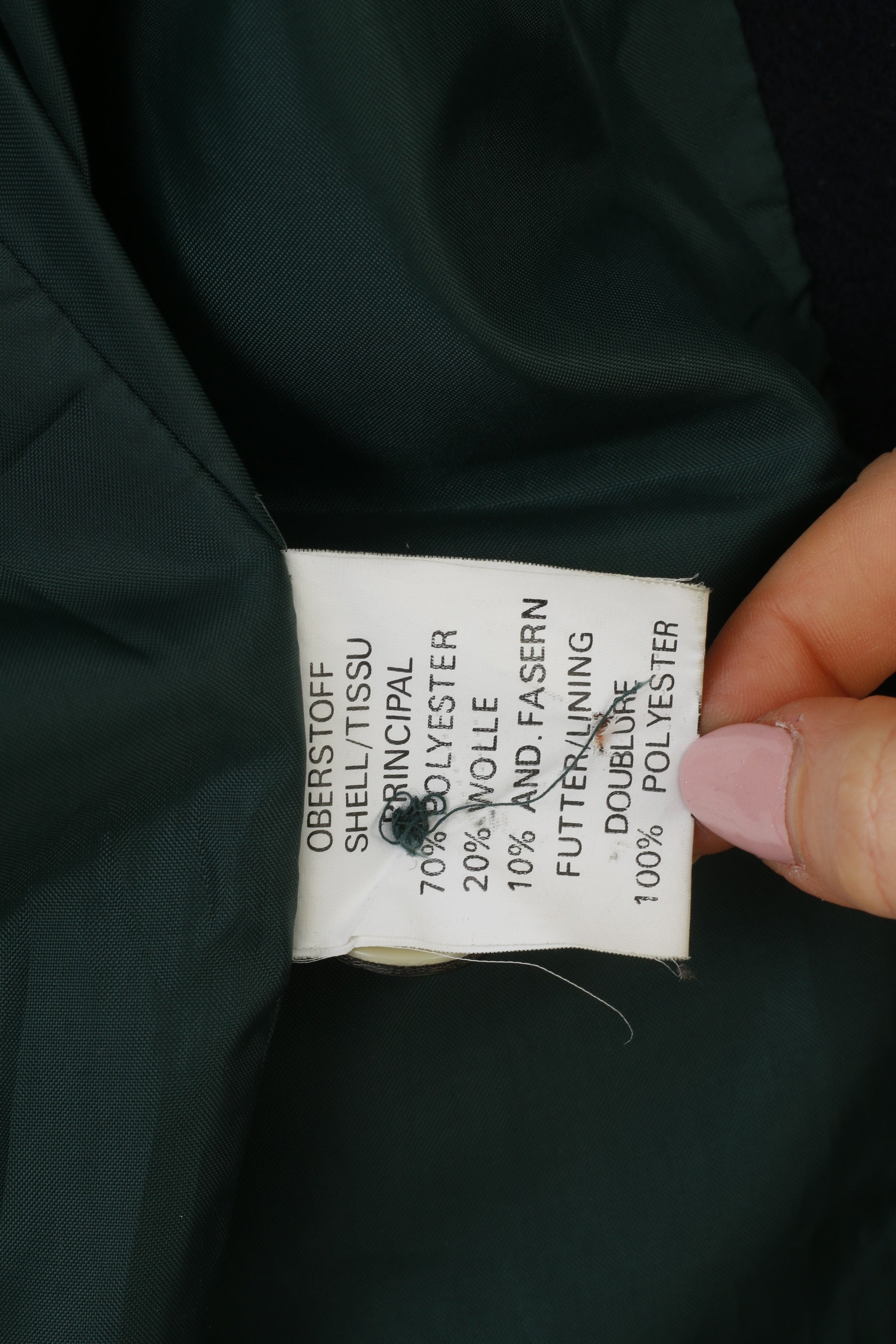 Vintage Woman L Jacket Green Bottoms Collar Embroidery Tyrol Trachten Top