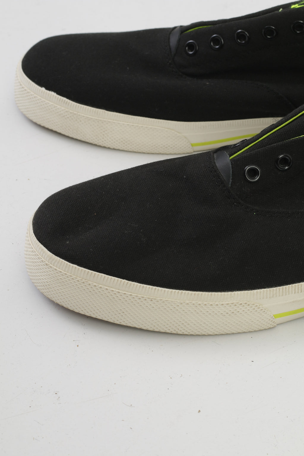 NEW Polo Ralph Lauren Men 15 50 Shoes Black Training Without Laces  Sneakers