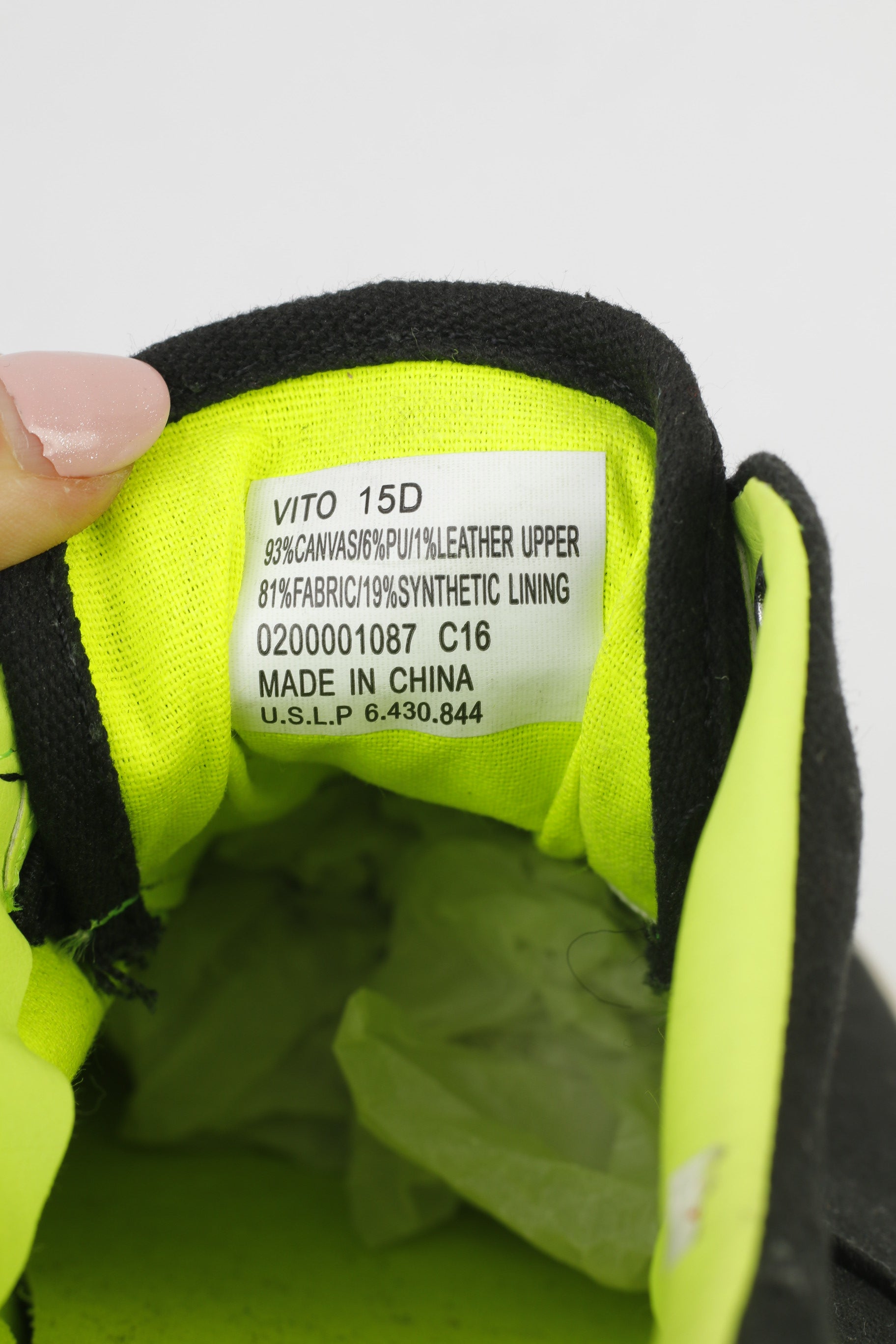 NEW Polo Ralph Lauren Men 15 50 Shoes Black Training Without Laces  Sneakers