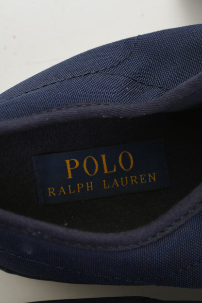 NOUVEAU Polo Ralph Lauren Hommes 12 45 Chaussures Baskets à lacets d'entraînement bleu marine