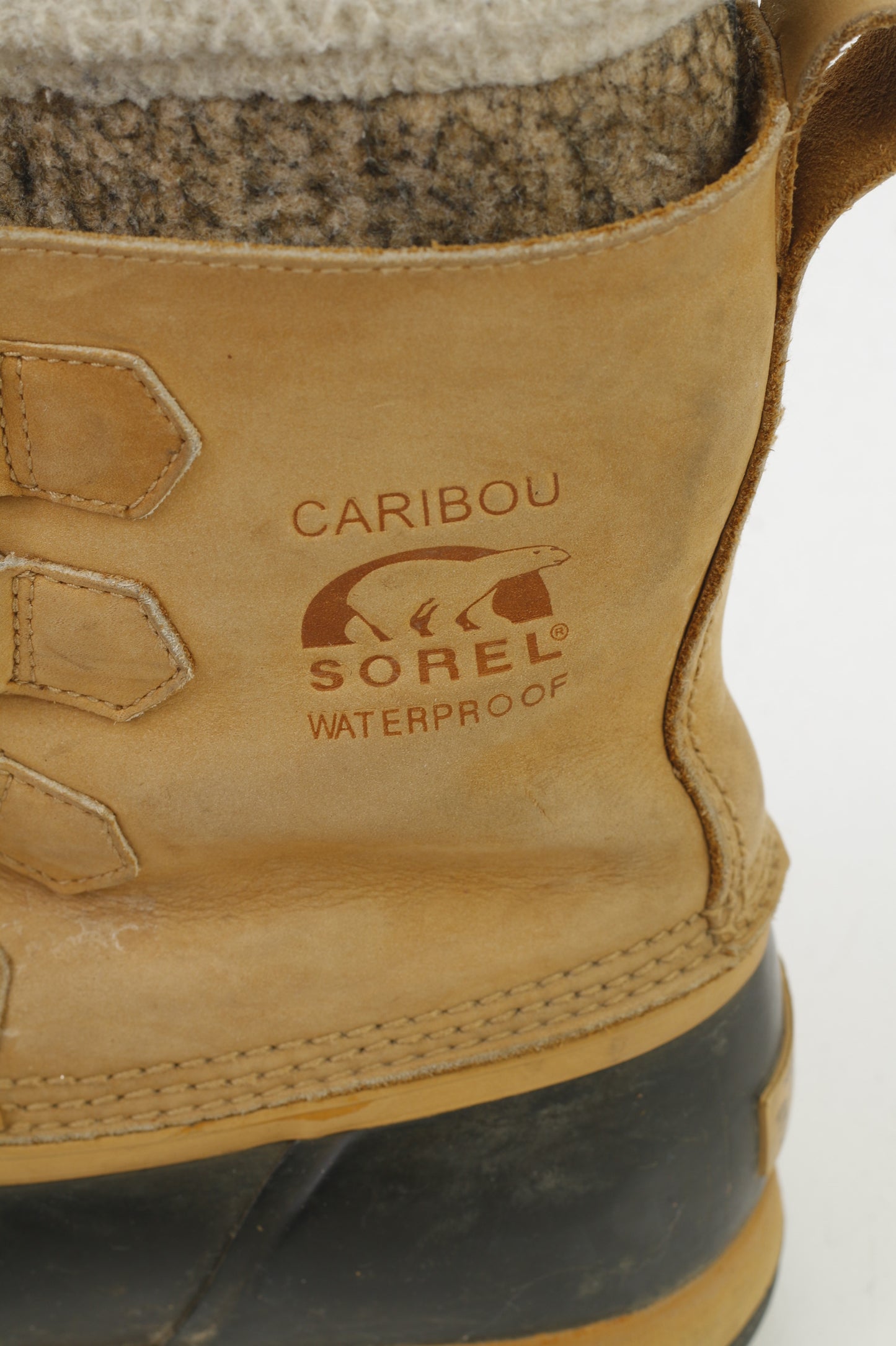 Sorel Hommes 8 39 Bottes d'hiver Marron Imperméable Caribous Rembourré