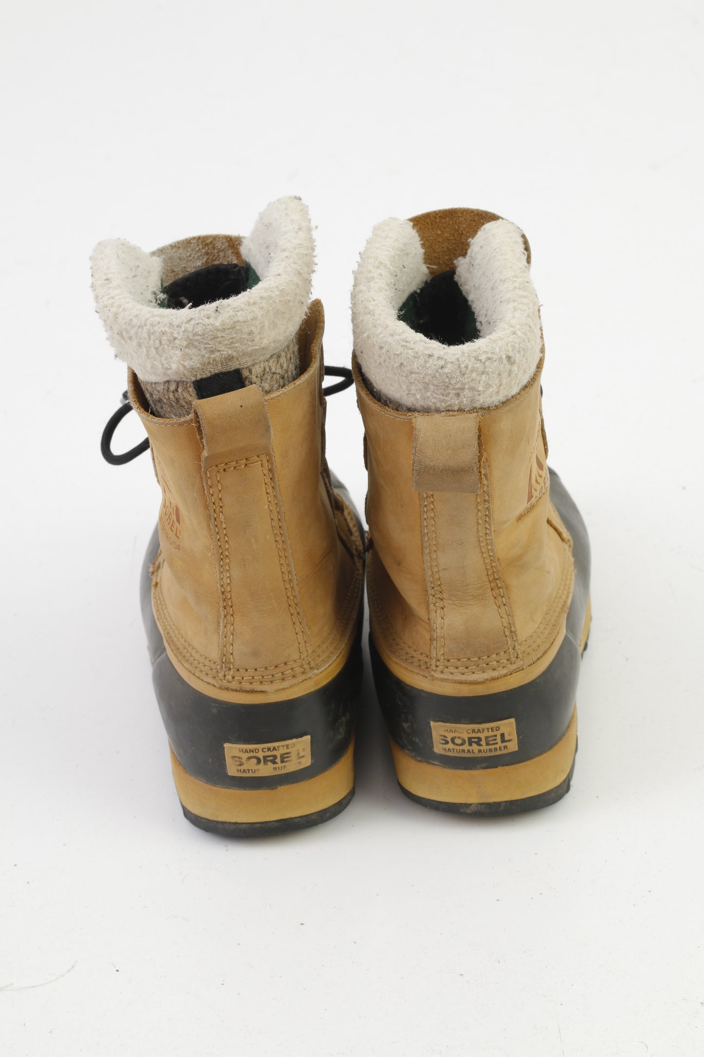 Sorel Hommes 8 39 Bottes d'hiver Marron Imperméable Caribous Rembourré