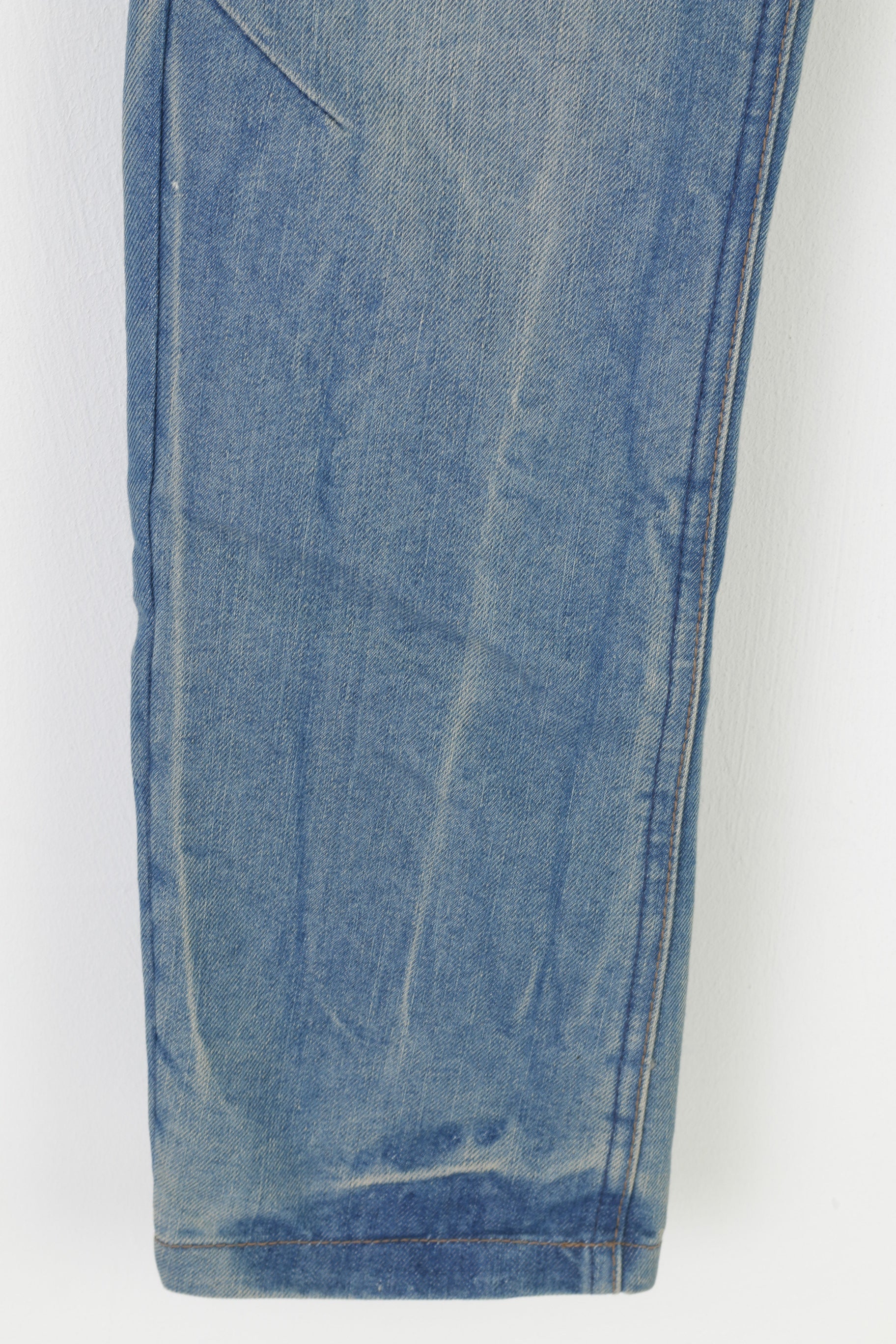 NEW Next Girls 12 Age 152 Trousers Denim Jeans Skinny Cotton High Waist Pants