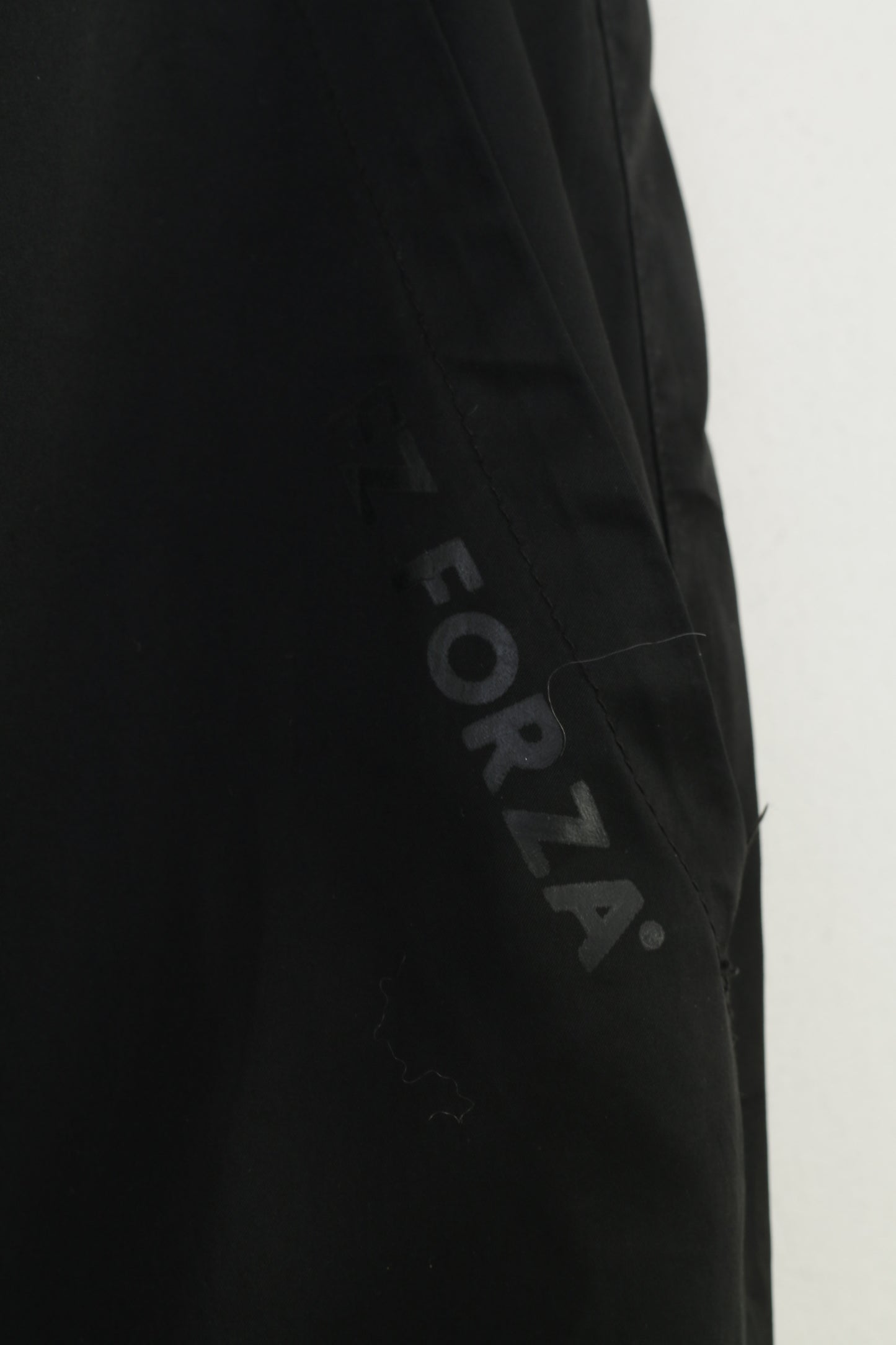 FZ Forza Boys 12 Age Trousers Black Sportswear Track Bottoms Elastic Waist Vintage Pants