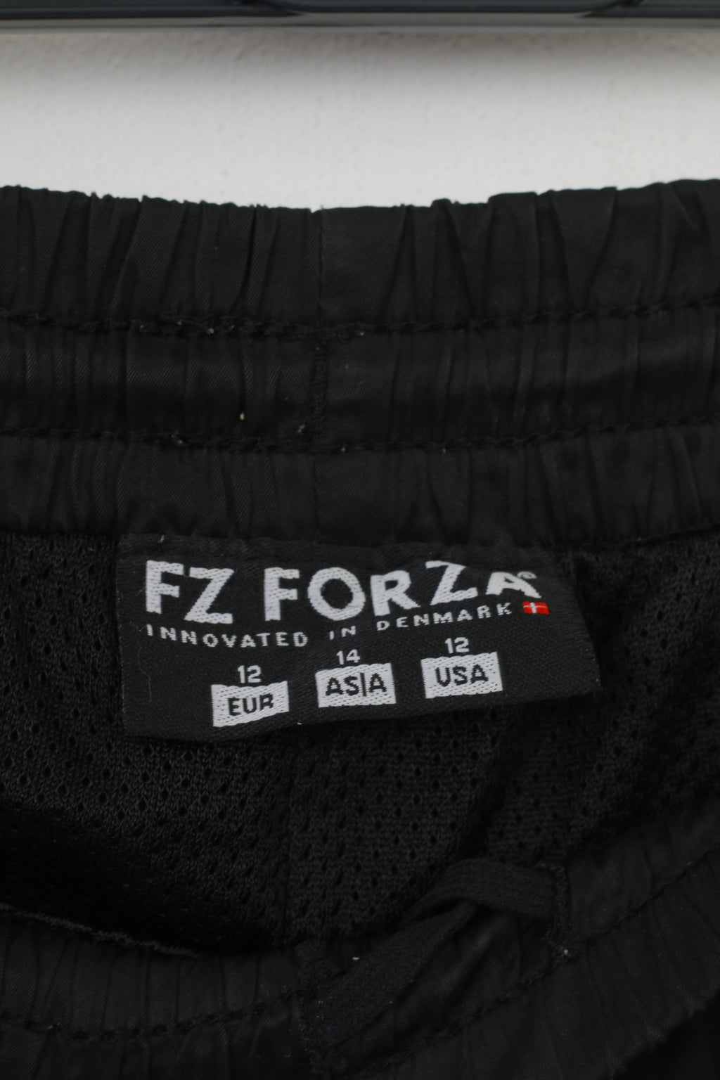 FZ Forza Boys 12 Age Trousers Black Sportswear Track Bottoms Elastic Waist Vintage Pants