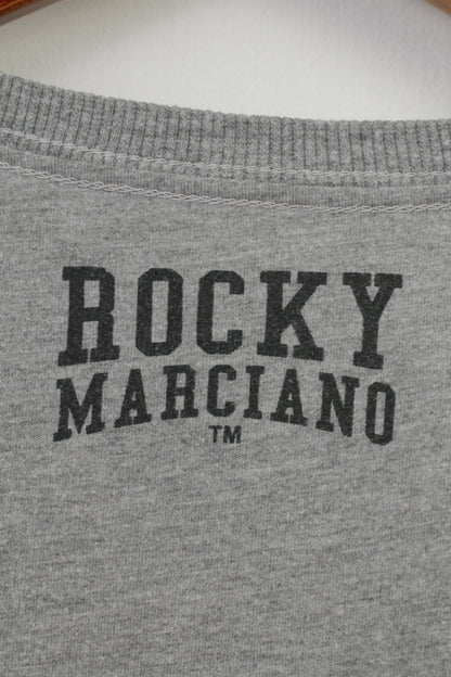 Rocky Marciano T-shirt da uomo girocollo grafica manica corta girocollo in cotone top vintage