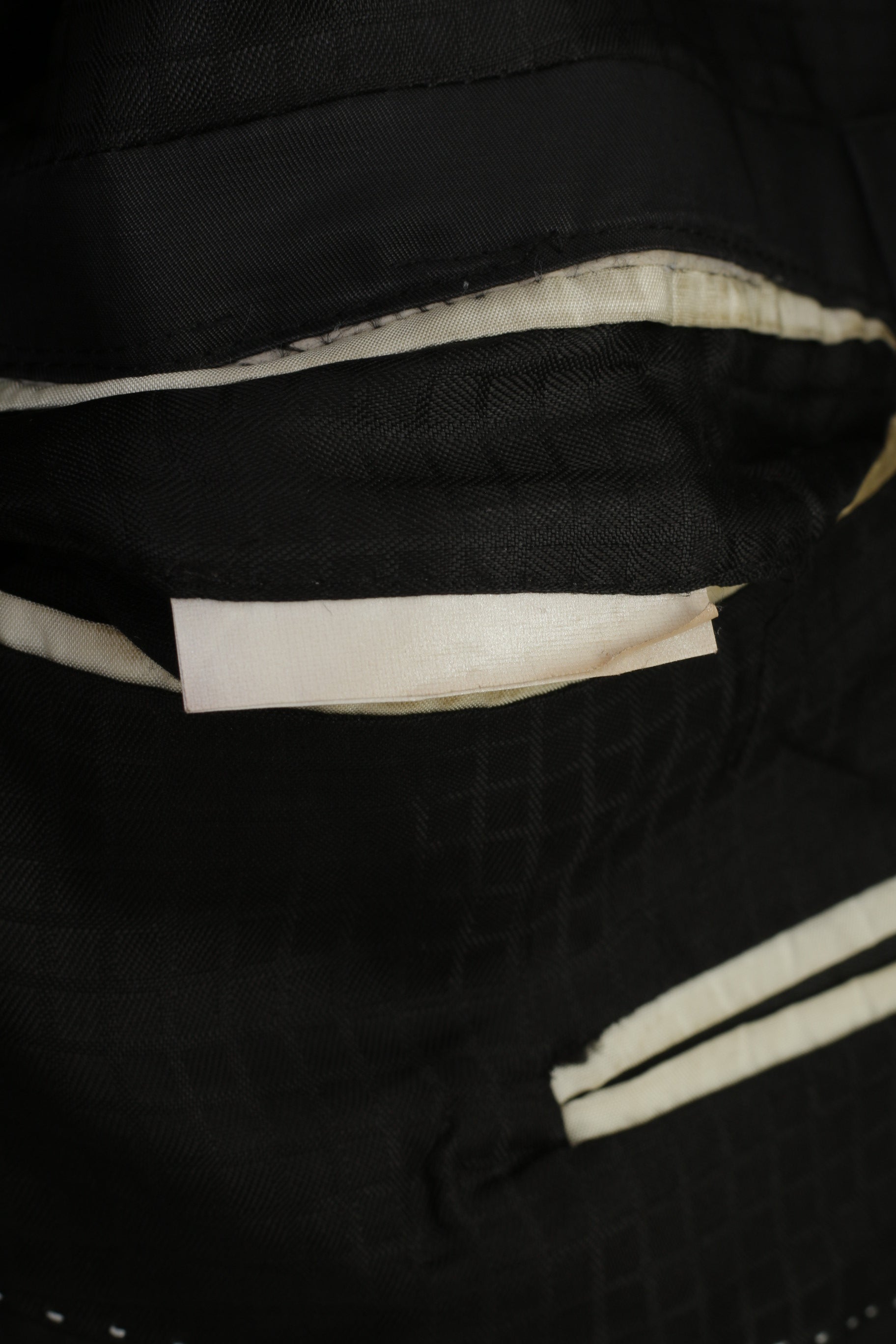 Strellson Men L Blazer Dark Brown Single Breasted Shoulder Pads Jacket