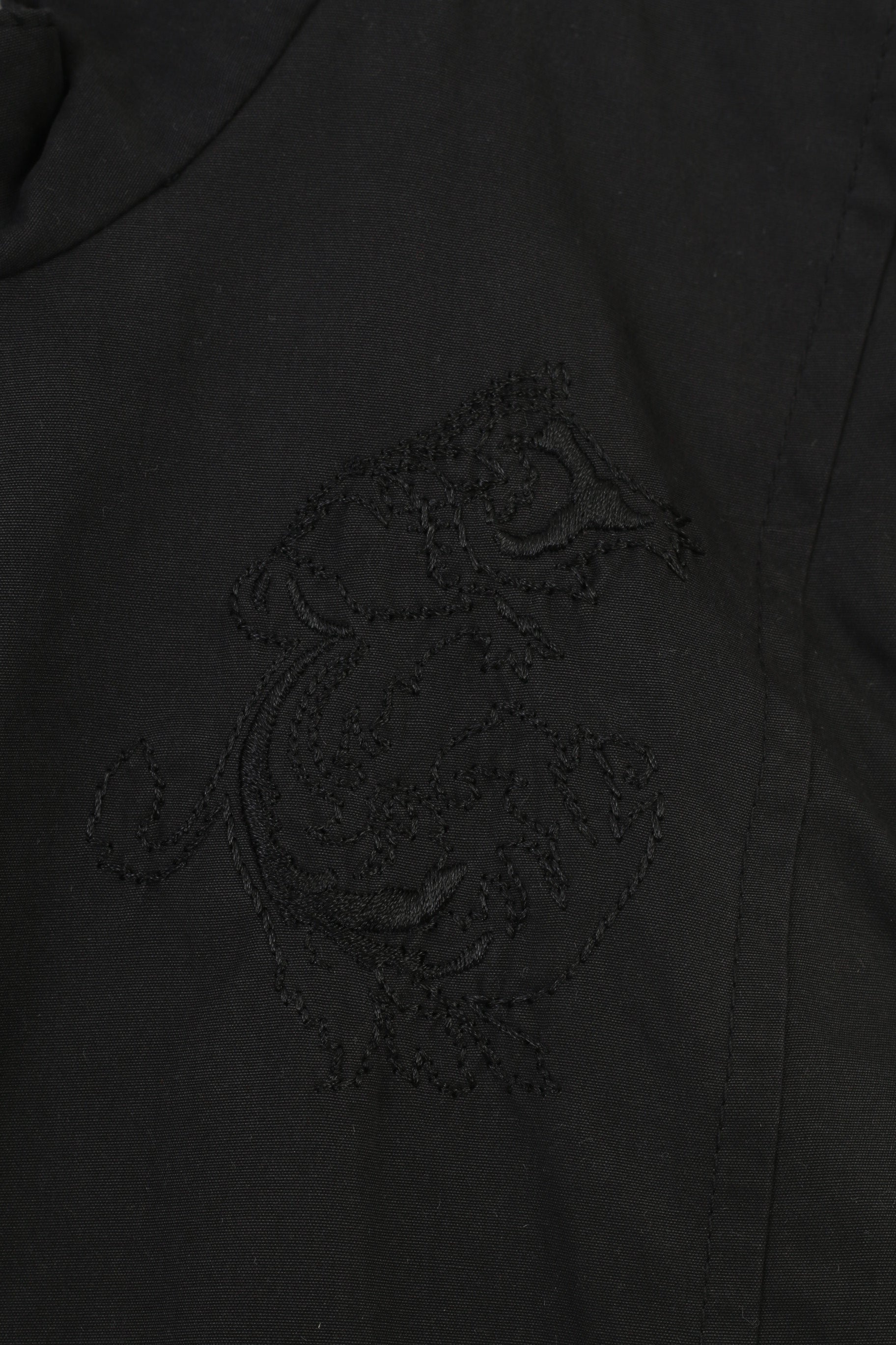 Dash Women 14 42 L Vest Black Grey Double Sided Cotton Sleeveless Full Zipper Pockets Embroidery Top