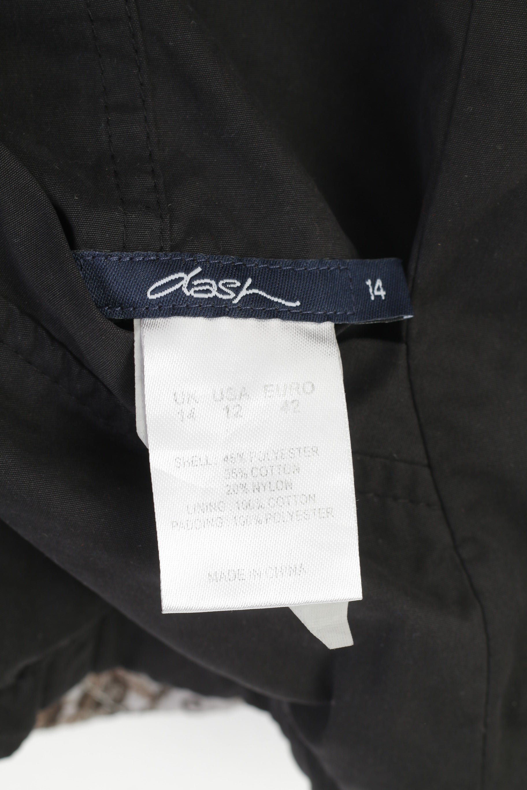 Dash femmes 14 42 L gilet noir gris Double face coton sans manches pleine fermeture éclair poches broderie haut