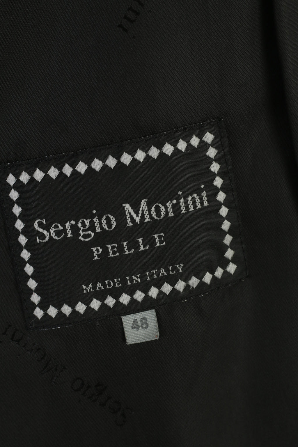 Sergio Morini Women 48 XL Jacket Black Soft  Leather Single Breasted Italy Vintage Bottoms Collar Top