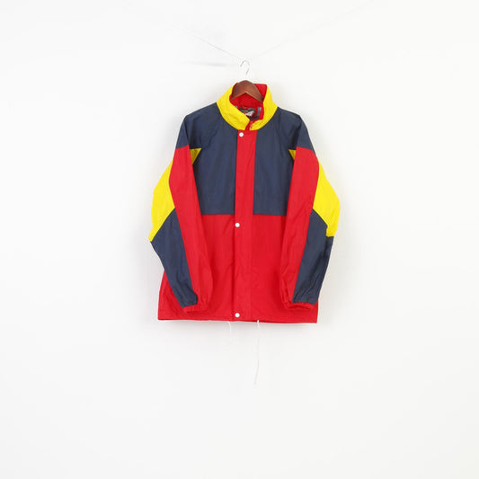 Hamlet Men S Jacket Waterproof Full Zipper Red Hood Nylon Vintage Top