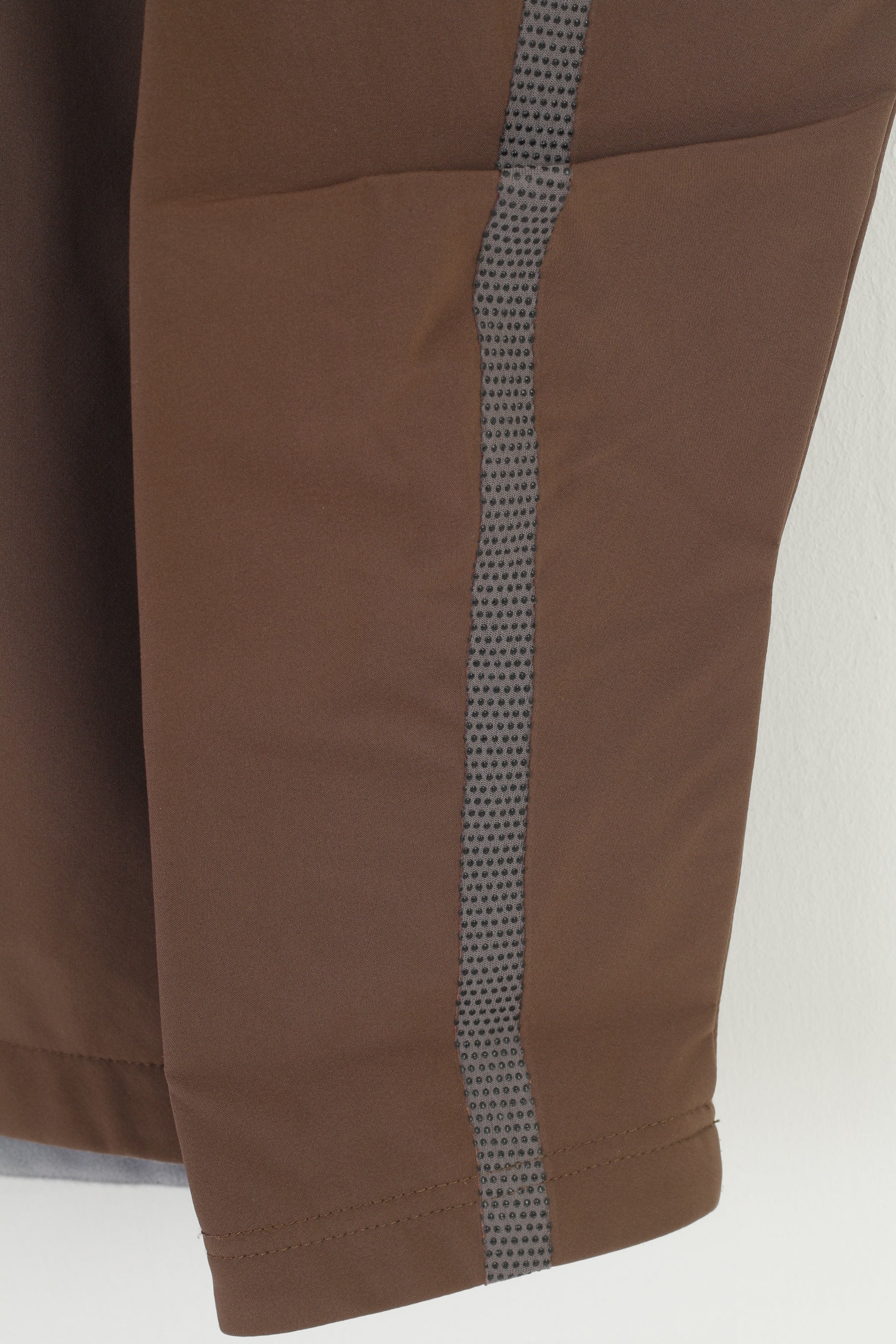 F.LLI Campagnolo Women M Jacket Brown Windstopper Softshell Full Zipper Sport Vintage Top