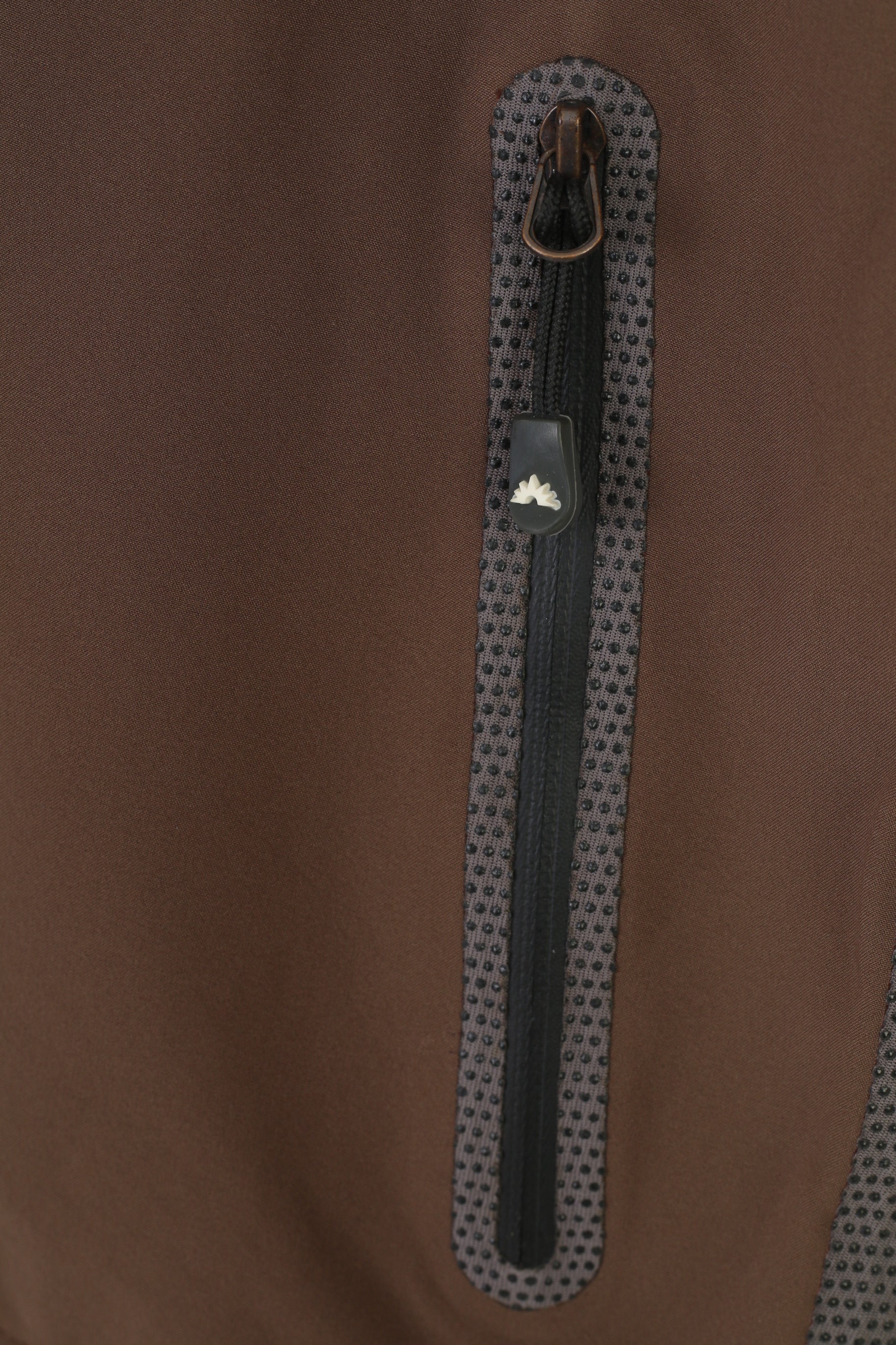 F.LLI Campagnolo Women M Jacket Brown Windstopper Softshell Full Zipper Sport Vintage Top