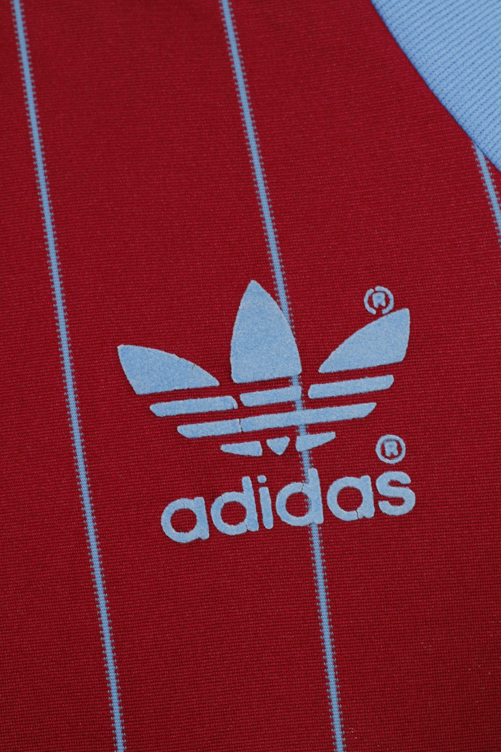 Adidas Boy M 10 Age Shirt Burgundy Vintage 90s Prince Rupert Crew Neck Sport Top