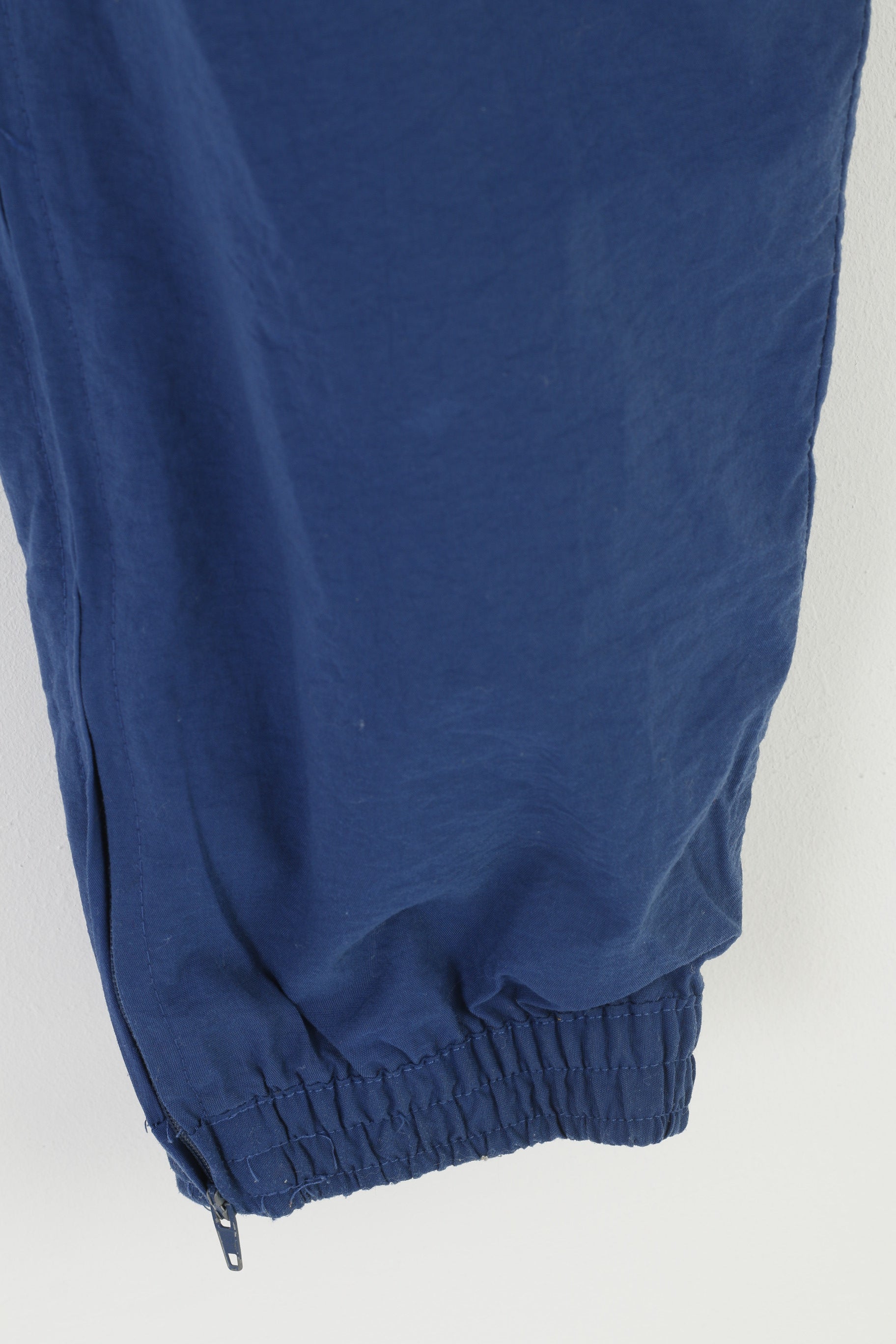 Puma Men S Sweatpants Navy Nylon Sport Training Regular Waist Vintage Pants