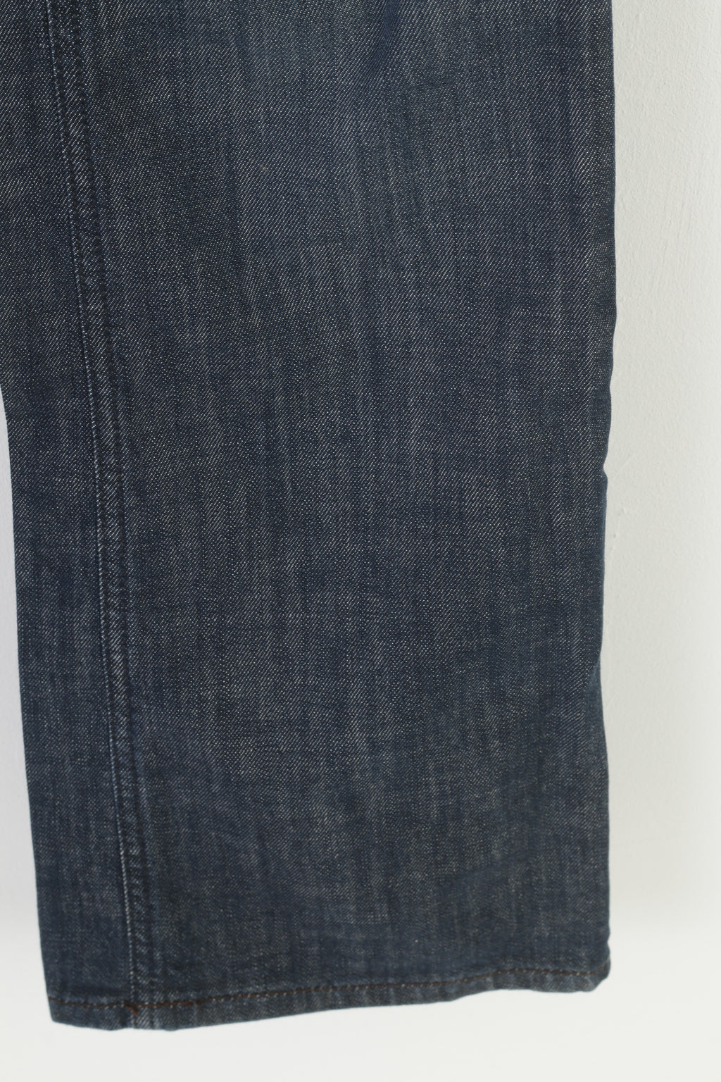 Hugo Boss Men 30 Trousers Blue Stretch  Cotton Classic Straight Low Waist Jeans Pants