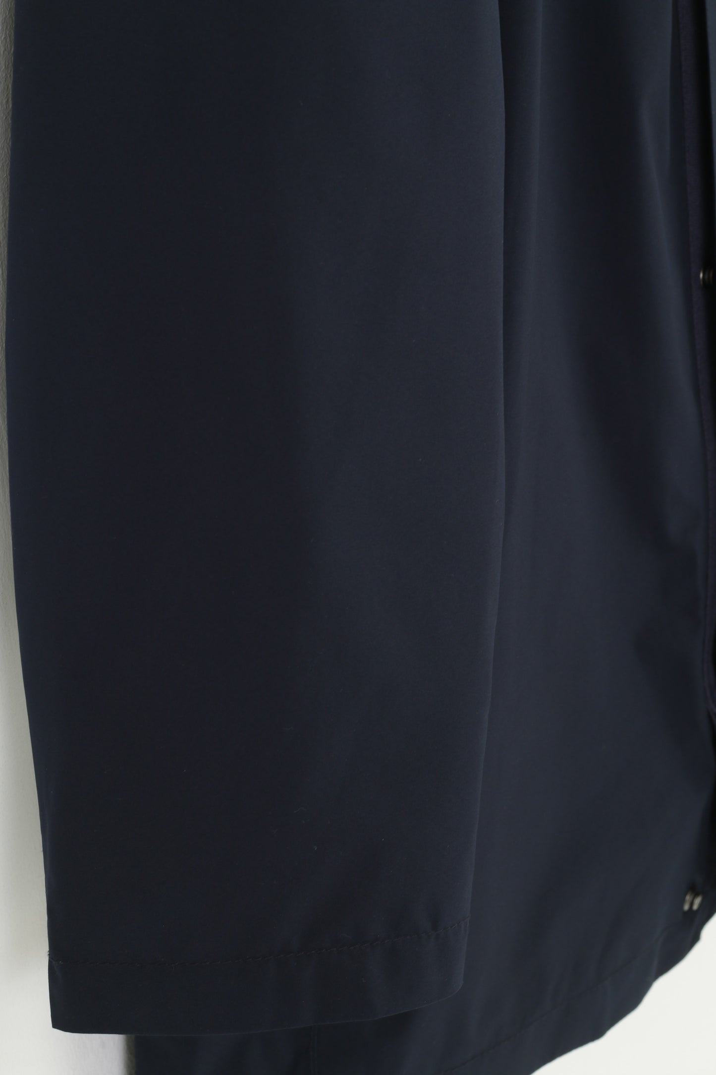 Giacca Pierre Cardin Paris da uomo 56 XL blu scuro Gore-Tex impermeabile con cerniera intera vintage 
