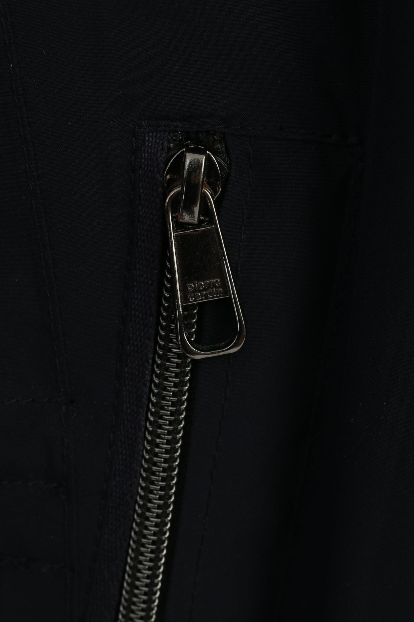 Pierre Cardin Paris Men 56 XL Jacket Navy Gore-Tex Waterproof  Full Zipper Vintage Top