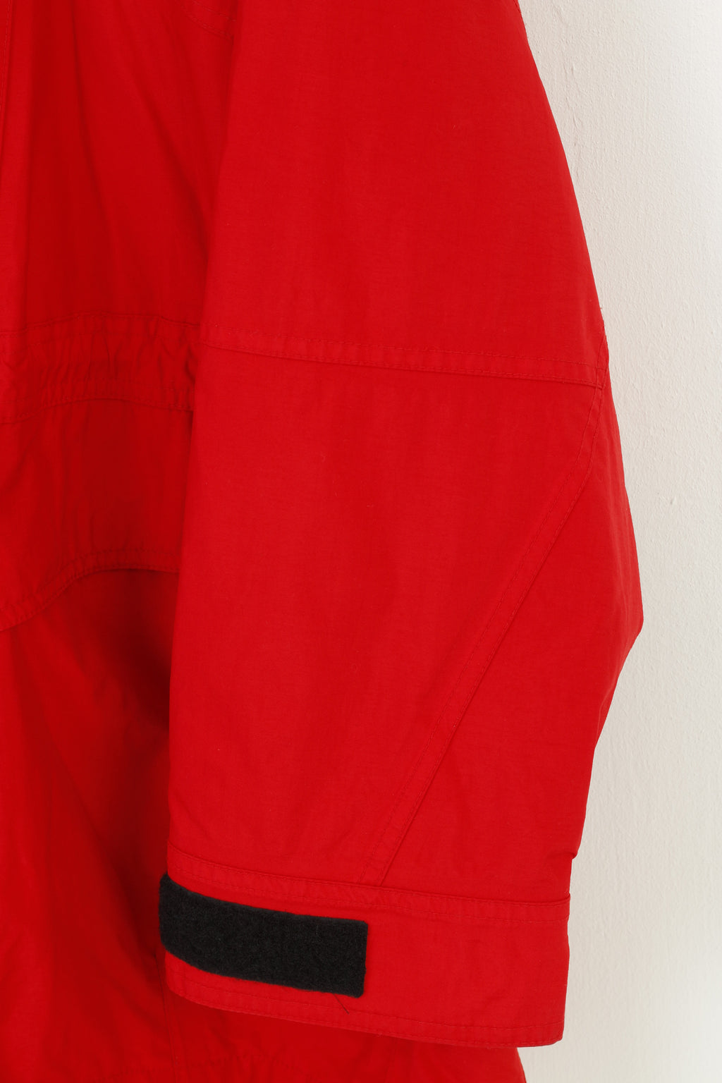 Schoffel Woman 16 XL Jacket Red Full Zipper Hood  Nylon Venturi Vintage Waterproof Top