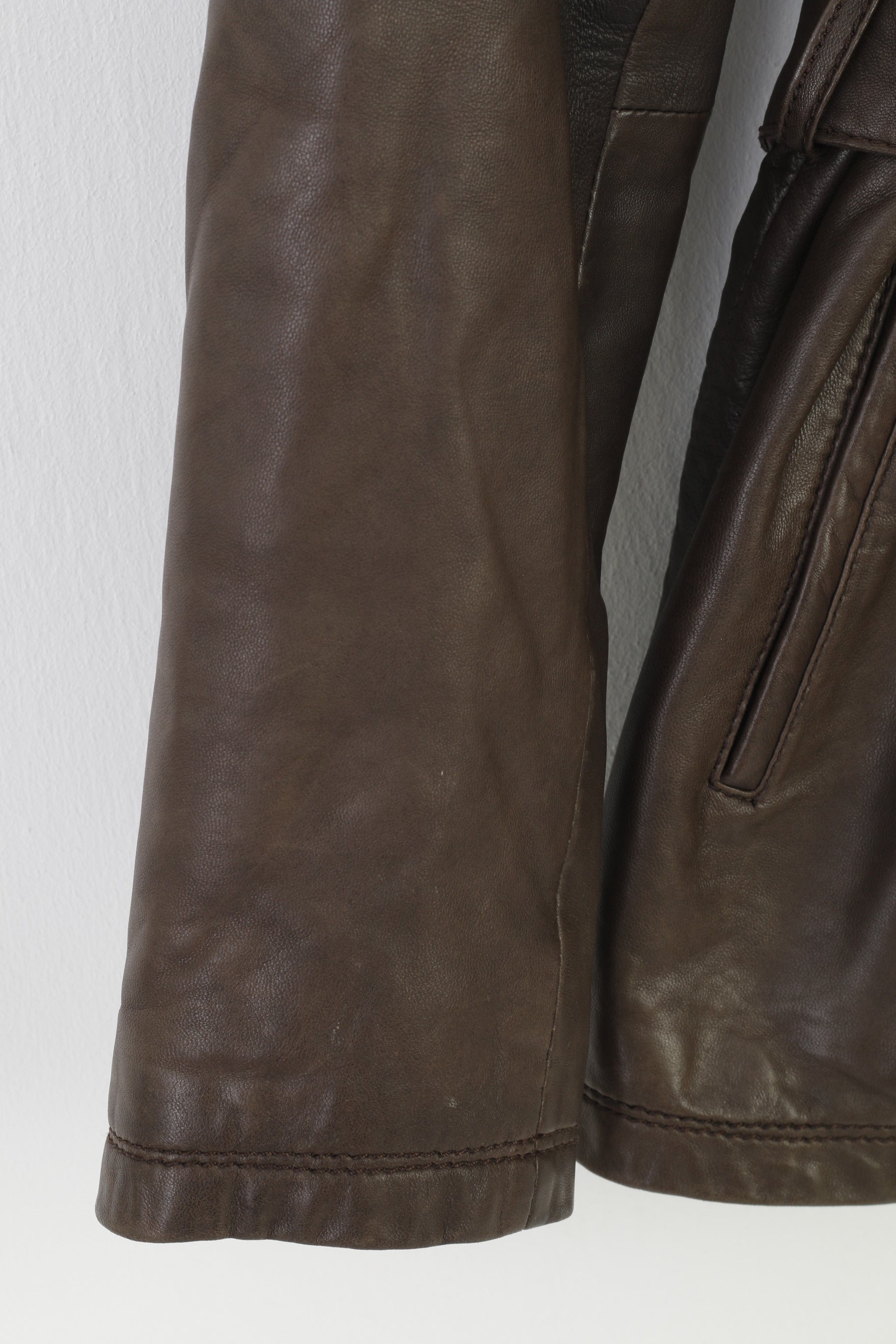 Veste effet daim en suédine structurée à nouer