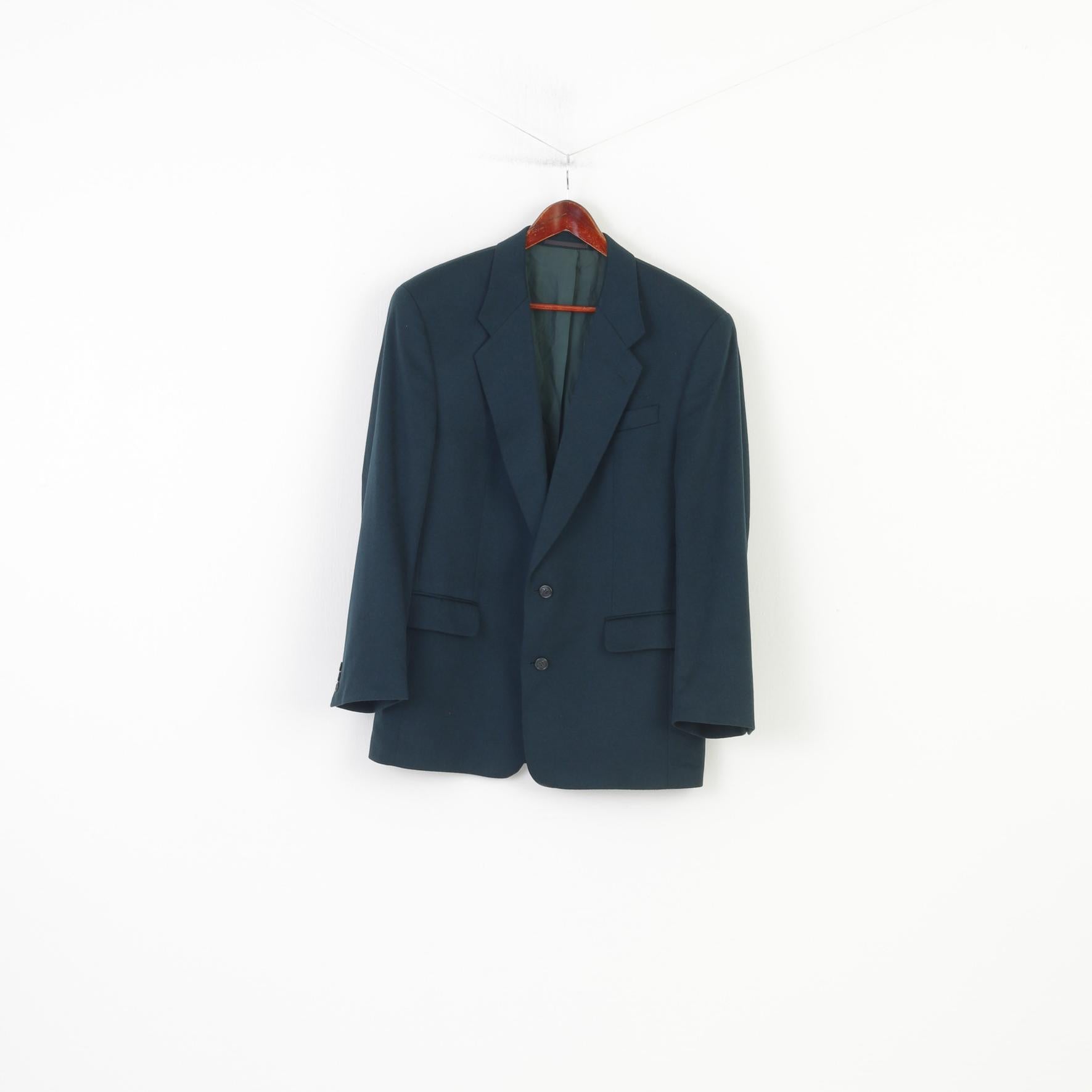 Creation Gross Men M Blazer Green Royal Club Pure Caschmere Singke Breasted Gaenslen Volter Jacket