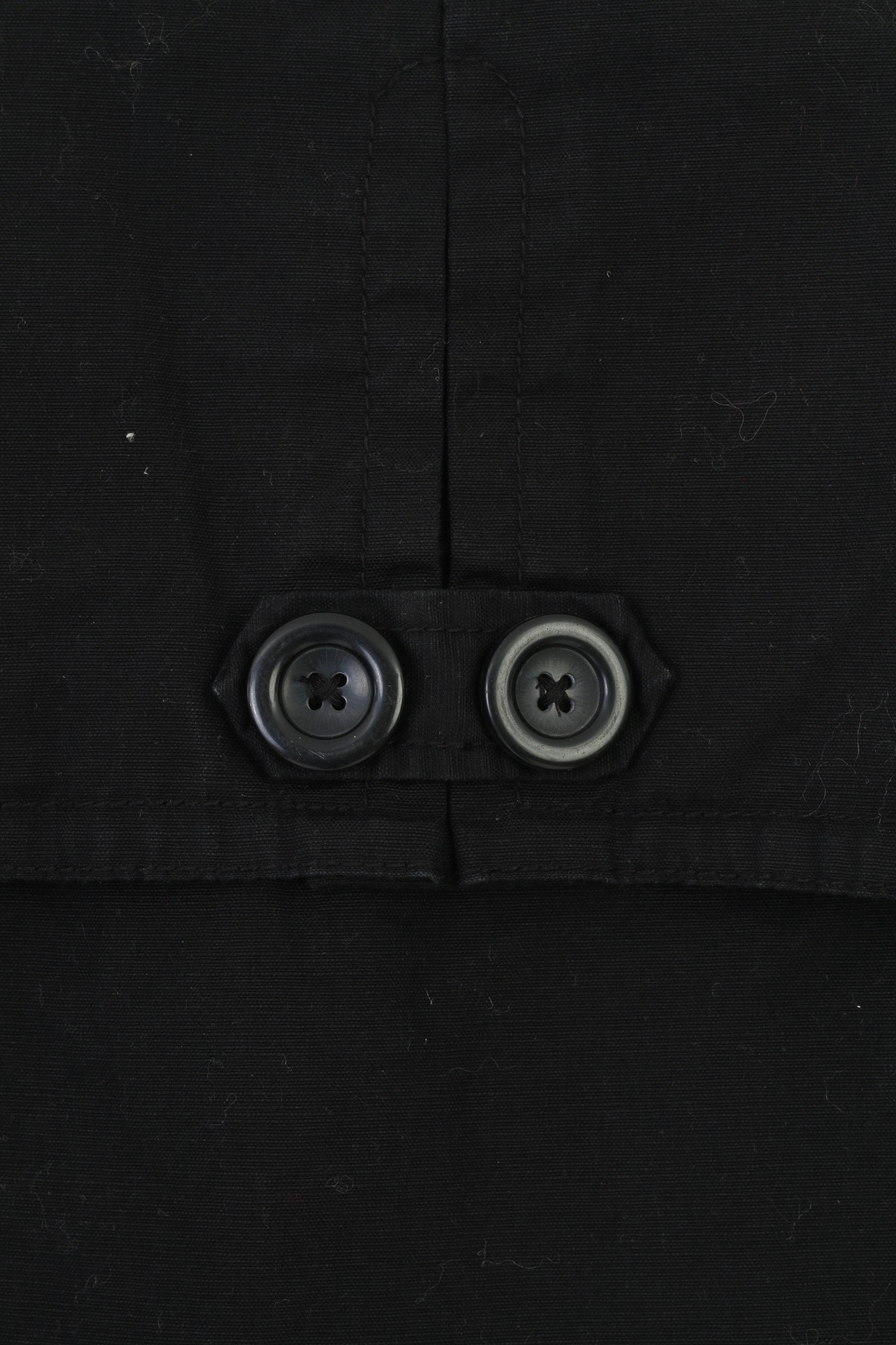 S'Oliver Women 16 L Jacket Black Cotton Double Breasted Vintage Blazer
