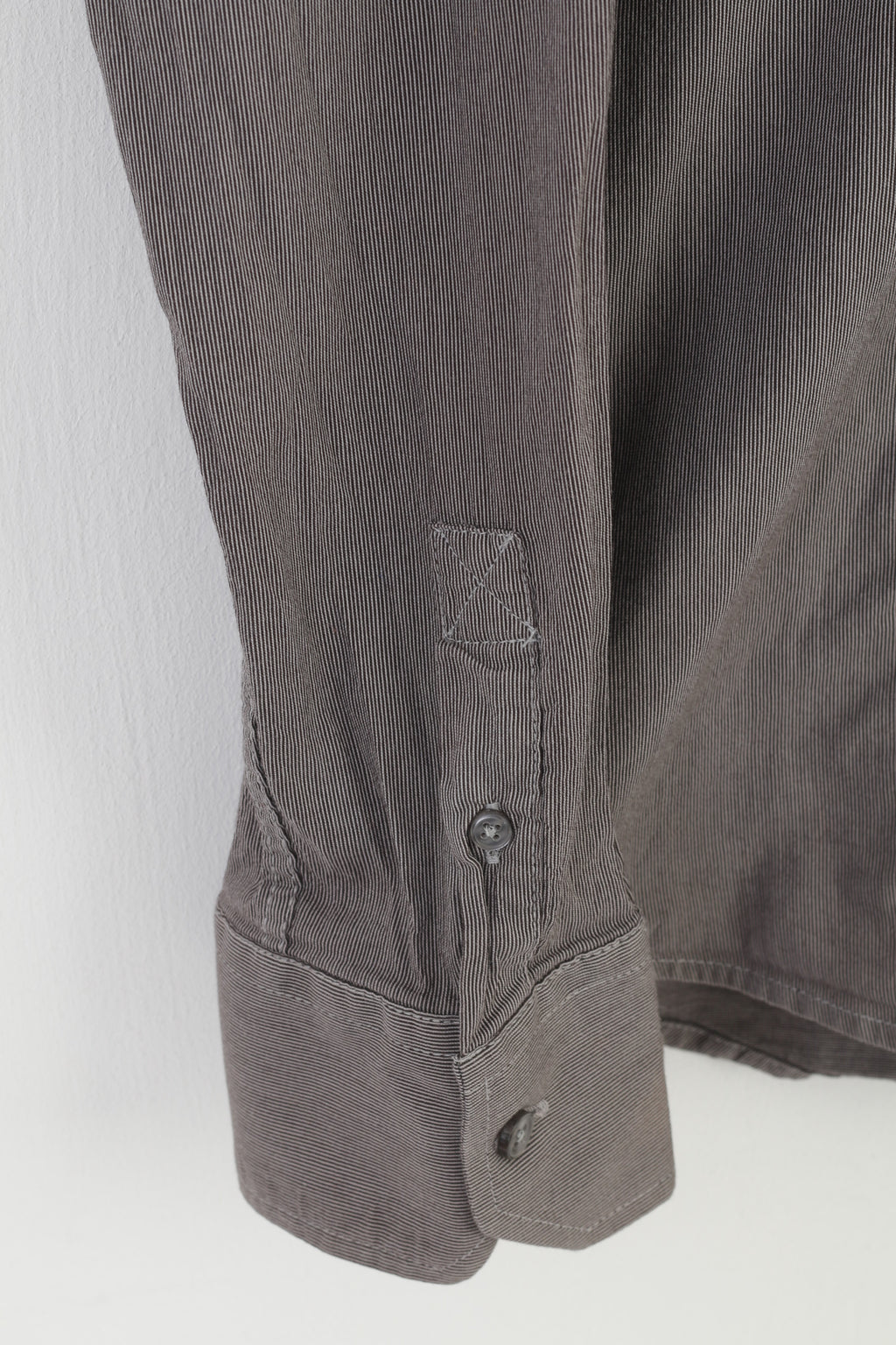 River Island Camicia casual XL da uomo Top classico in cotone a maniche lunghe a righe nere